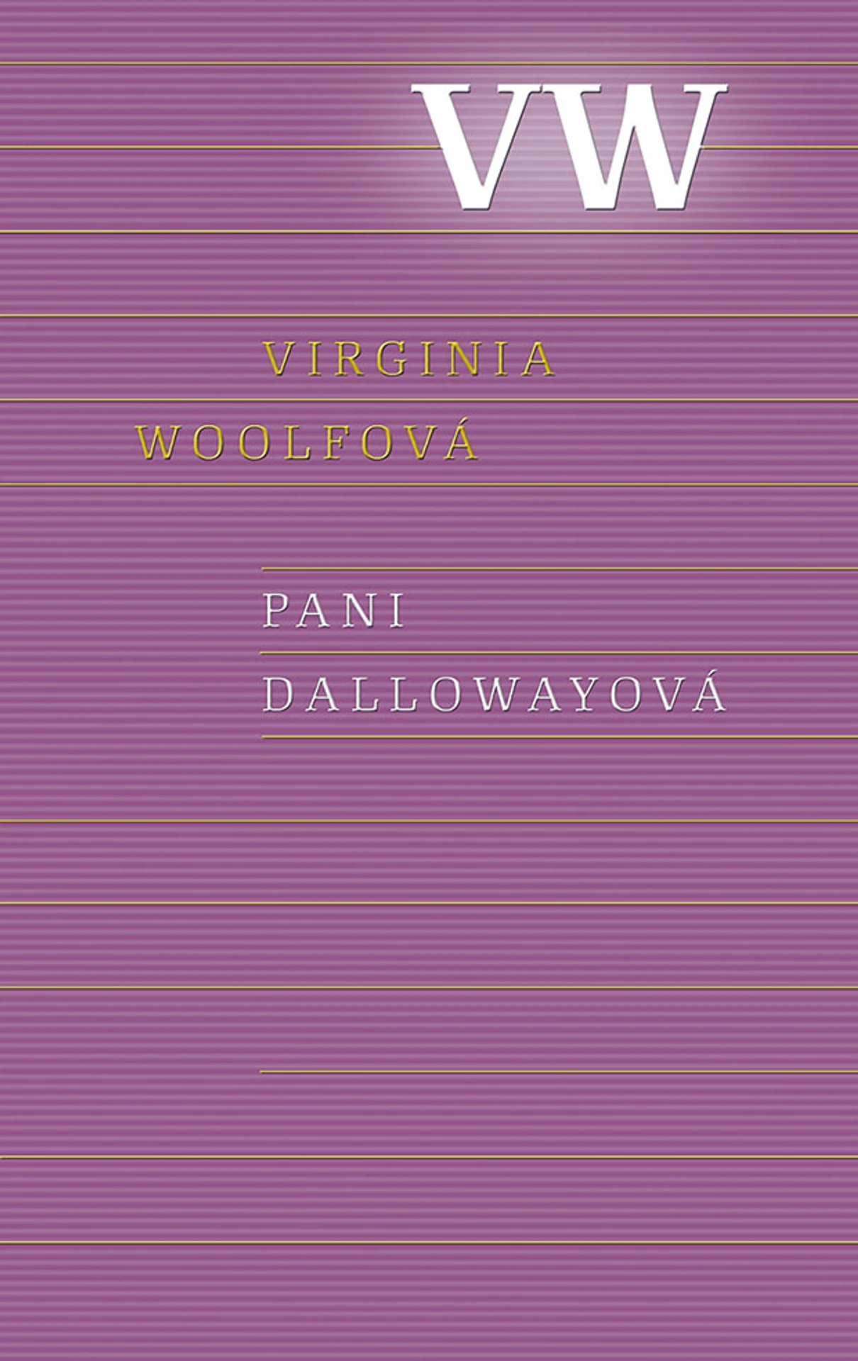 Obálka knihy Pani Dollowayová.