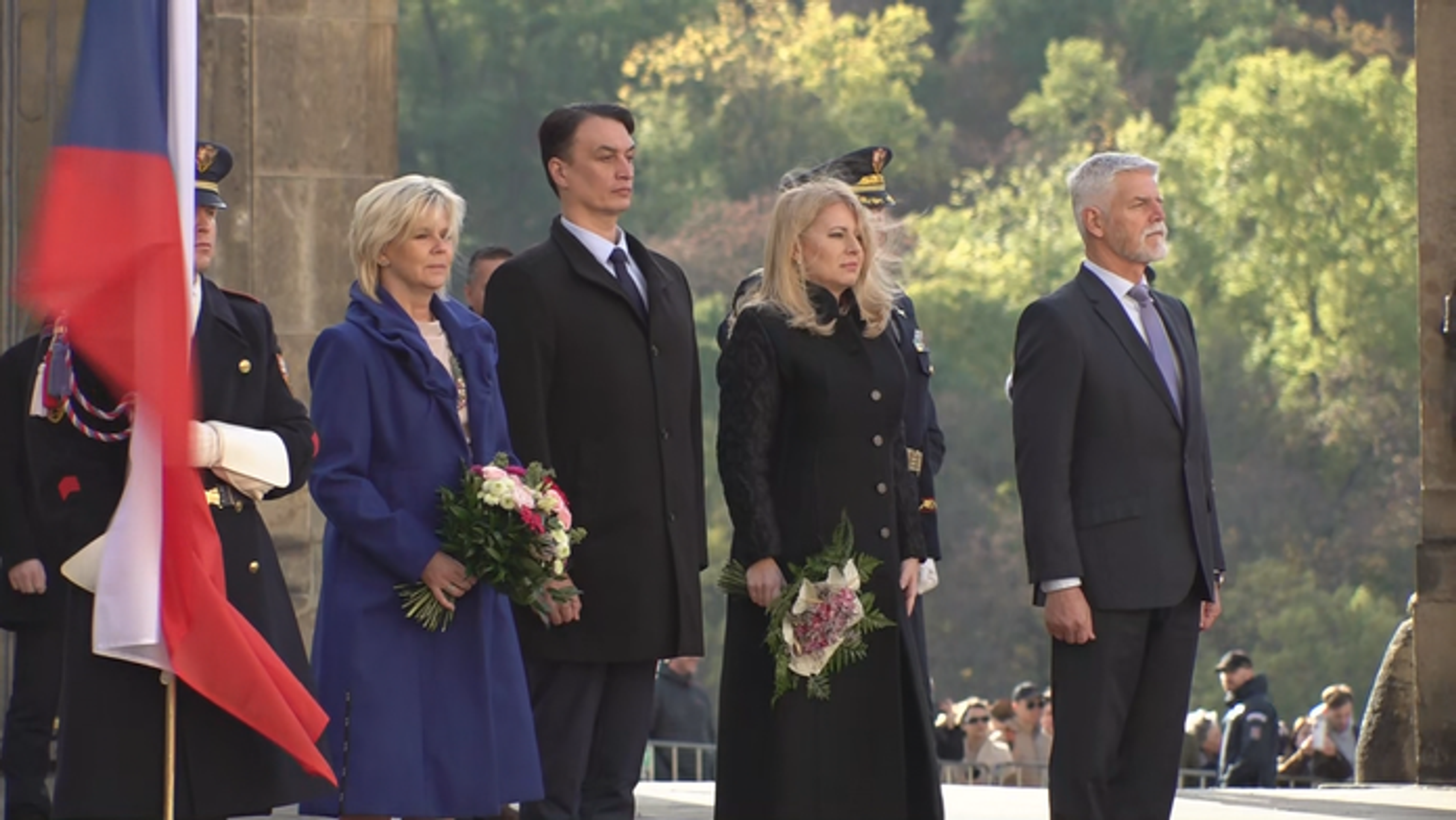 Prezidenta Zuzana Čaputová pricestovala na návštevu Českej republiky.