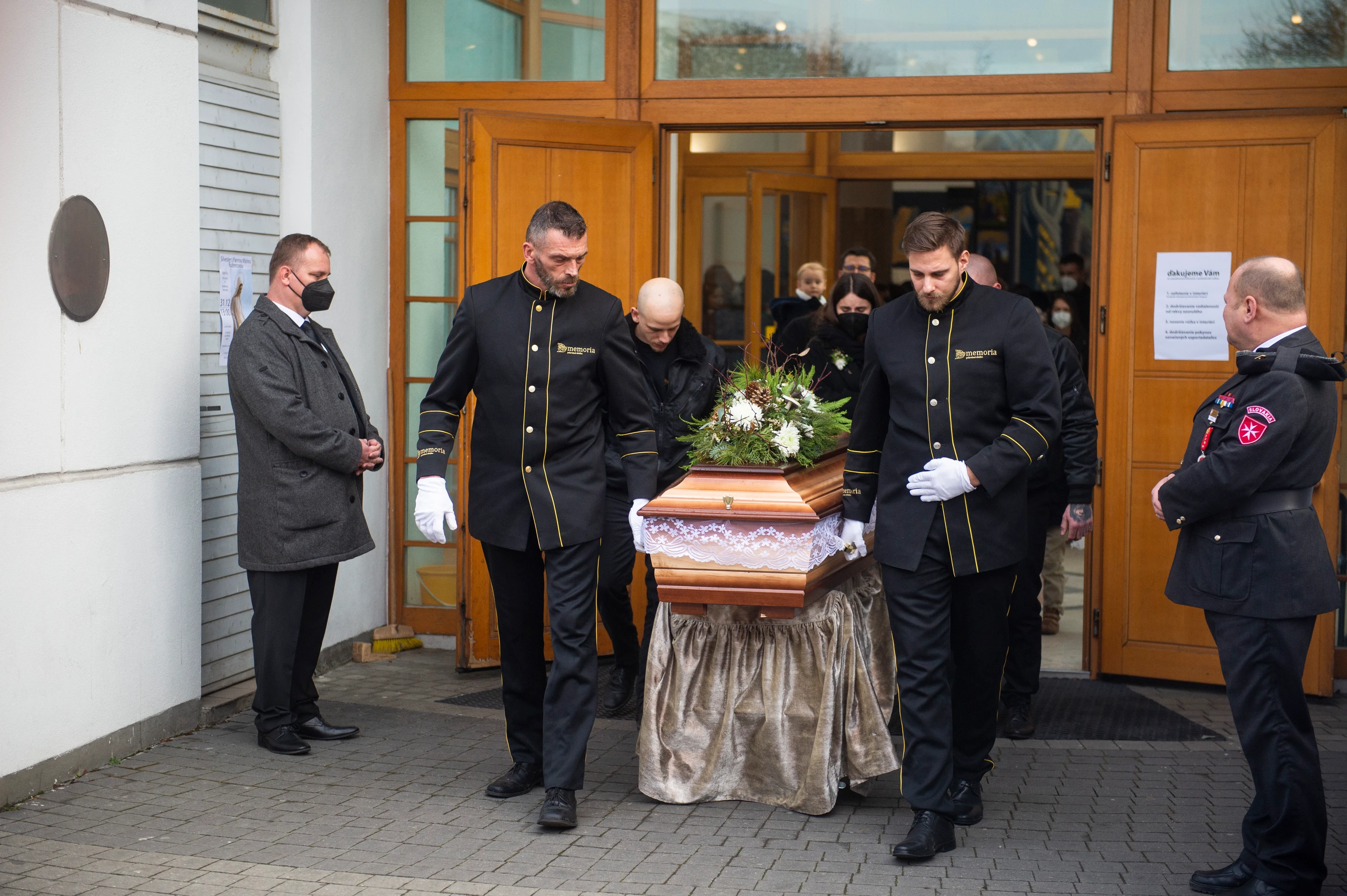 Posledná rozlúčka s V. Krčmérym.