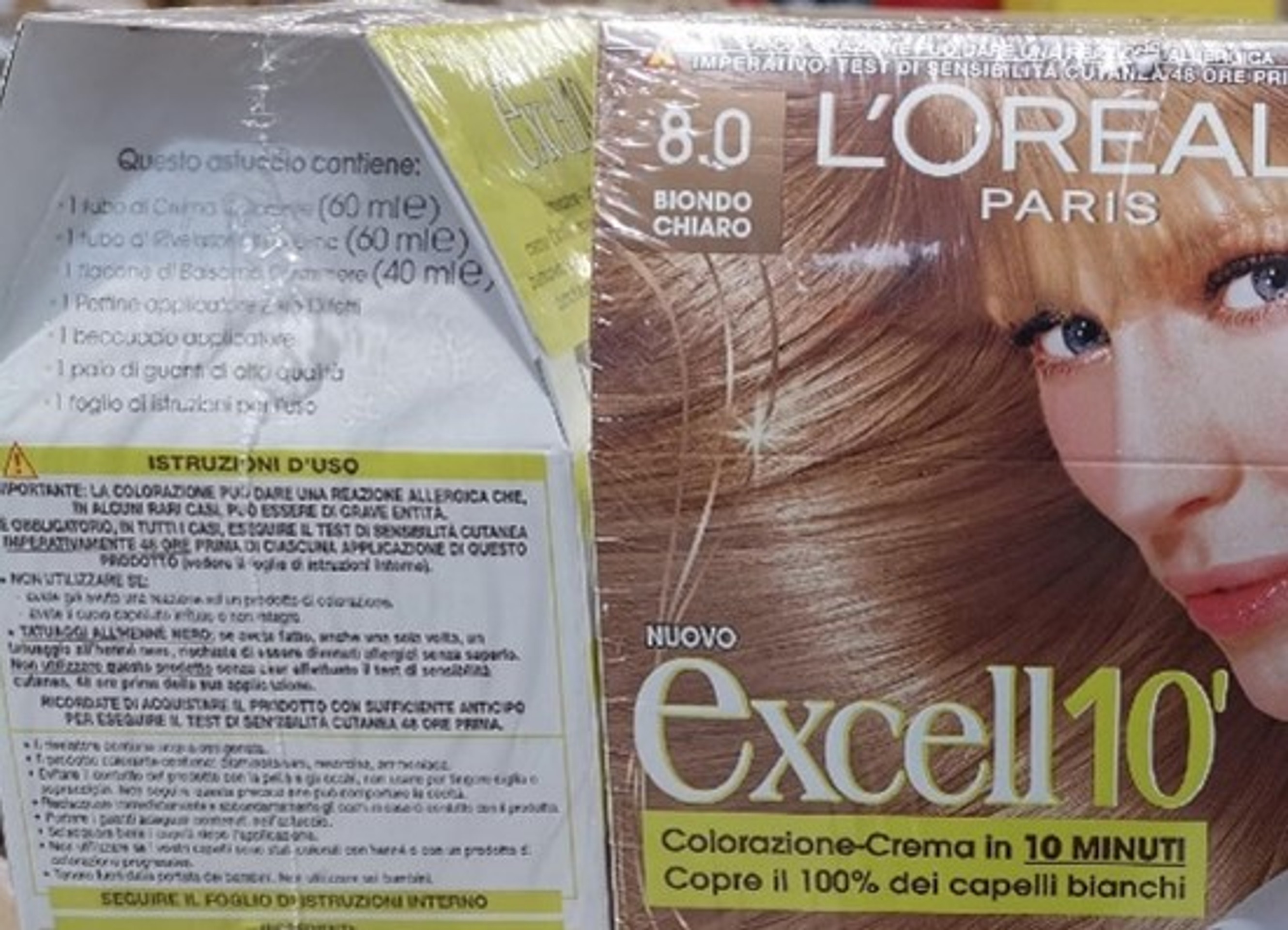 Excell10 - Colorazione biondo chiaro 8.0