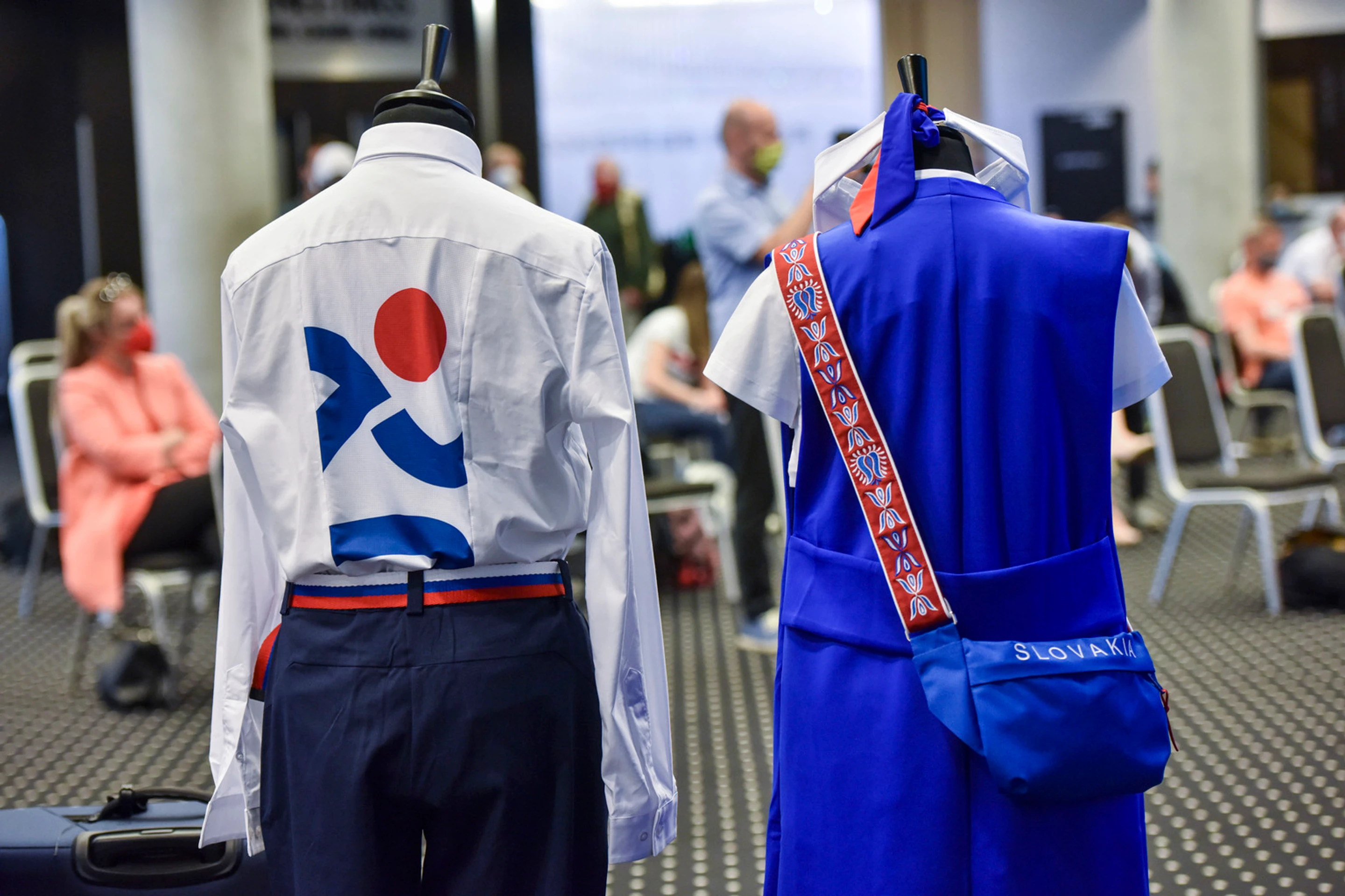 Kolekcia oblečenia slovenskej výpravy na Olympijské hry v Tokiu.
