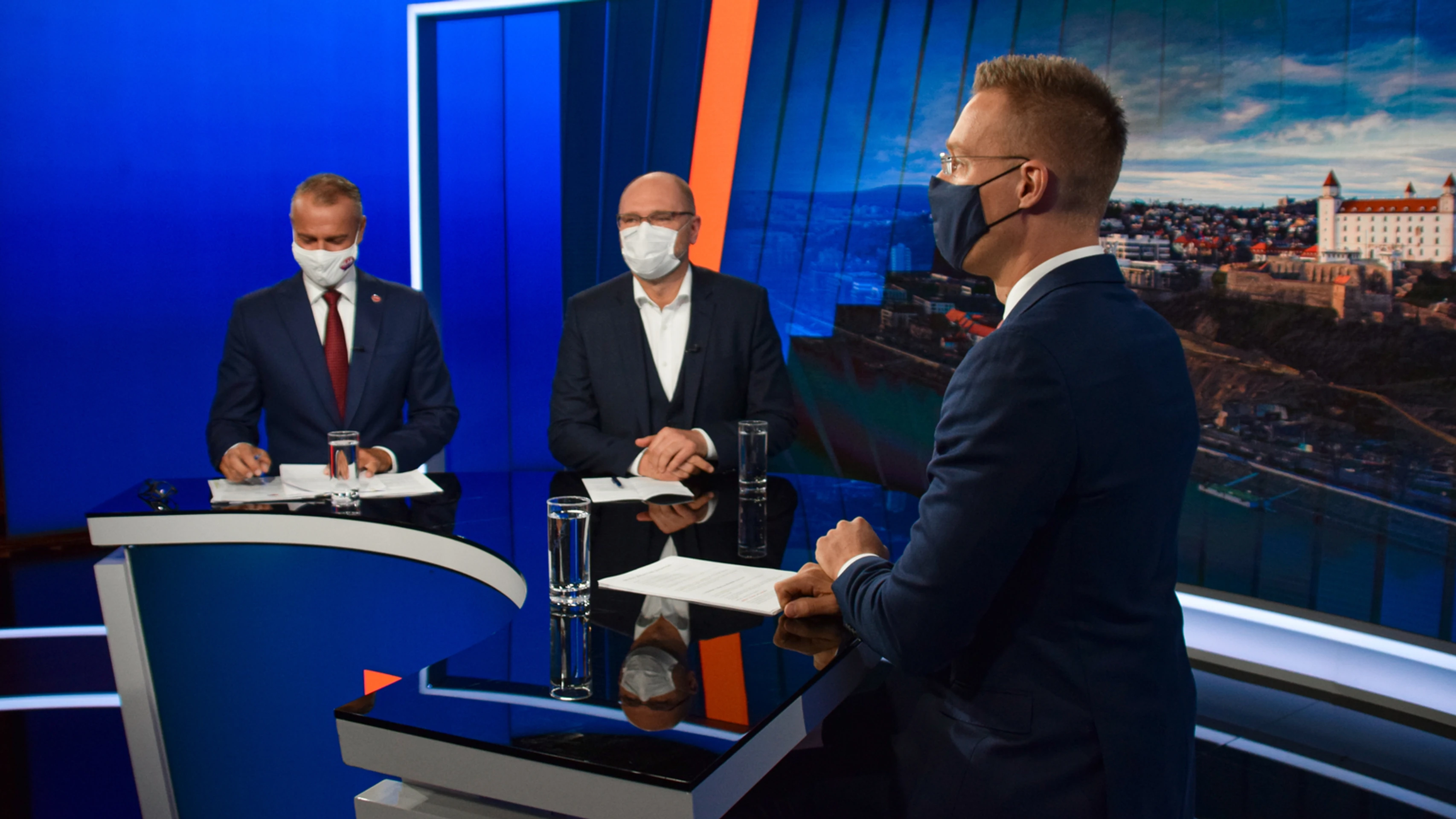 Richard Raši a Richard Sulík v Na telo.