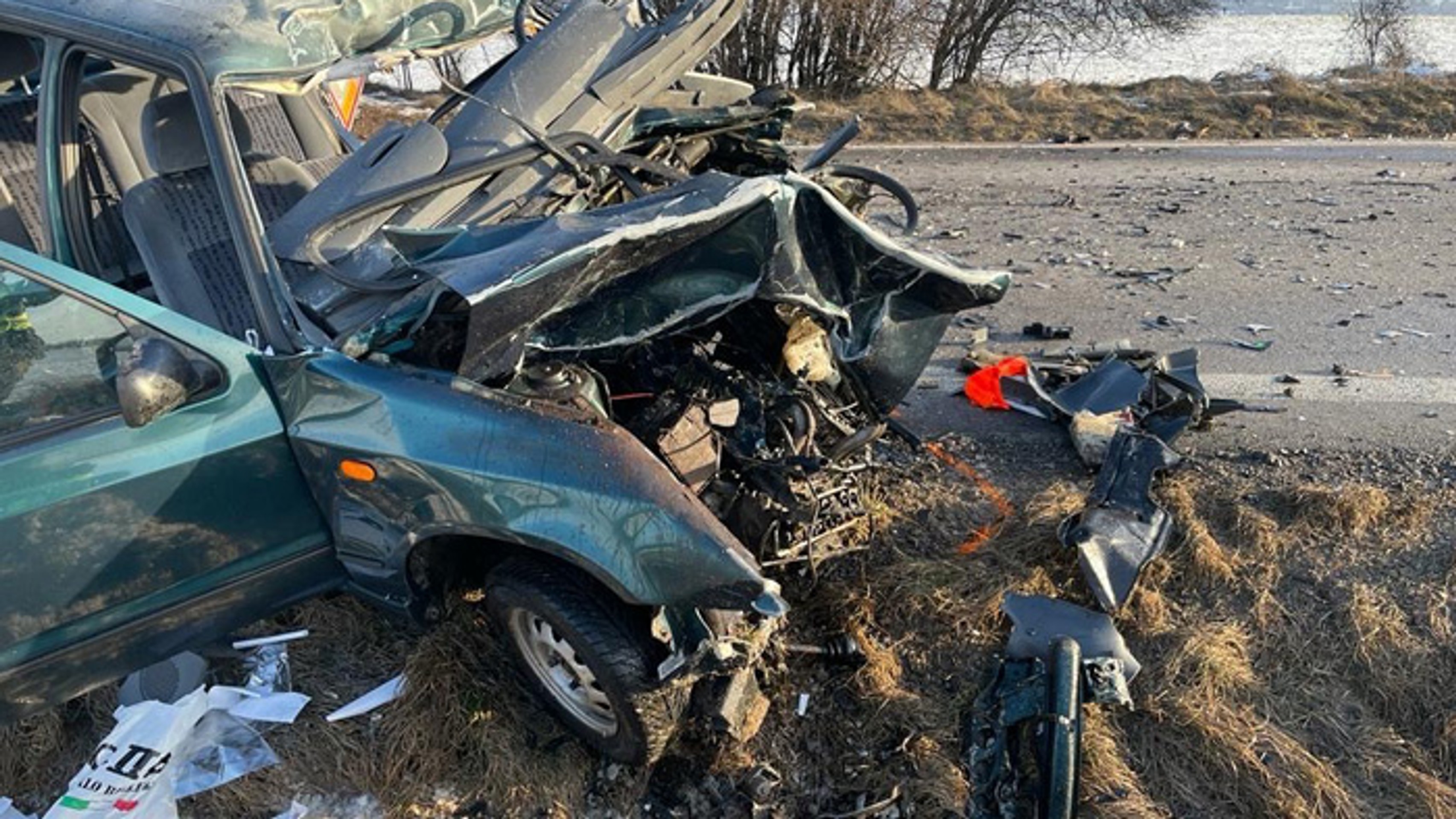 Smrteľná nehoda pri Dežericiach.