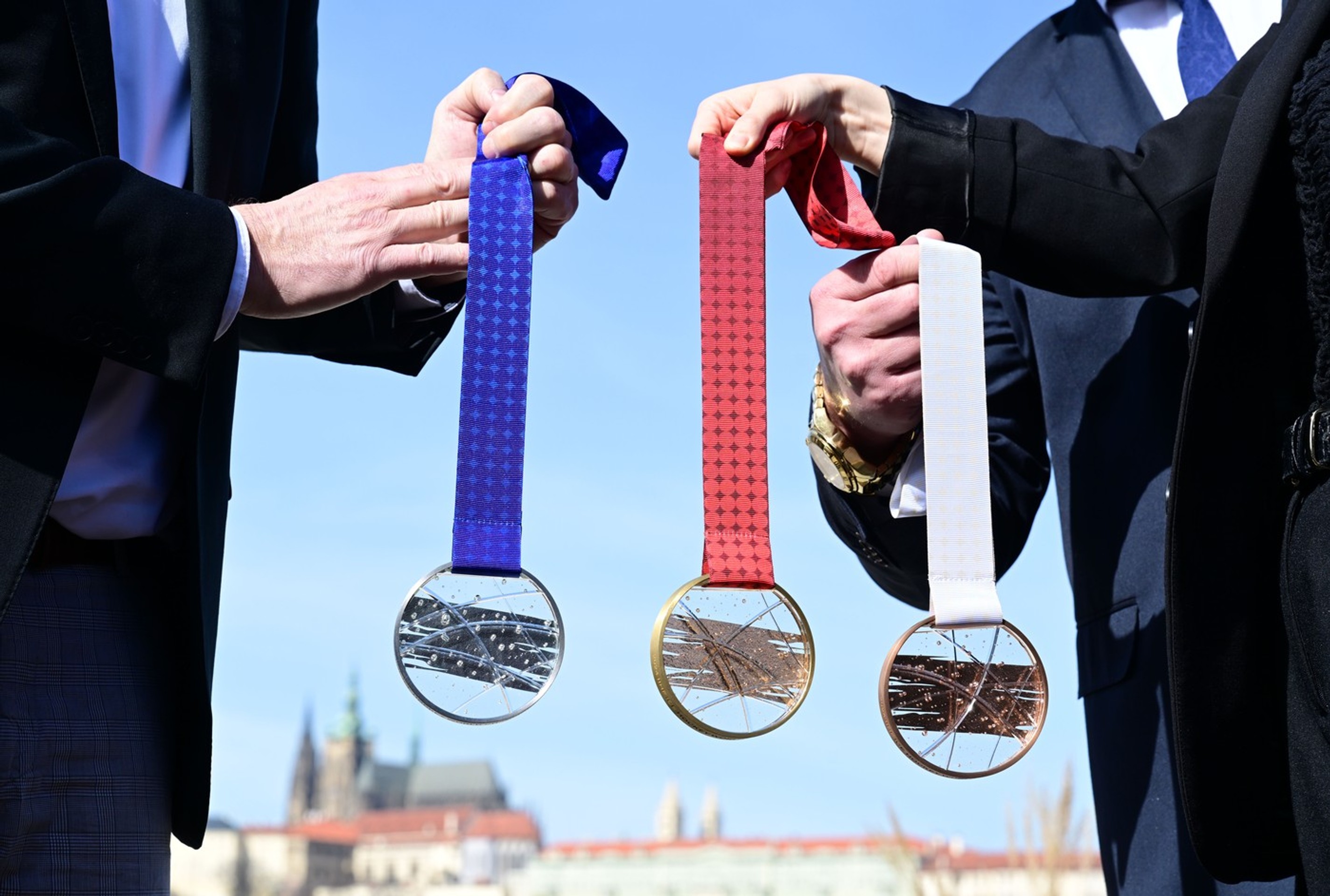 Predstavenie medailí pre MS v hokeji