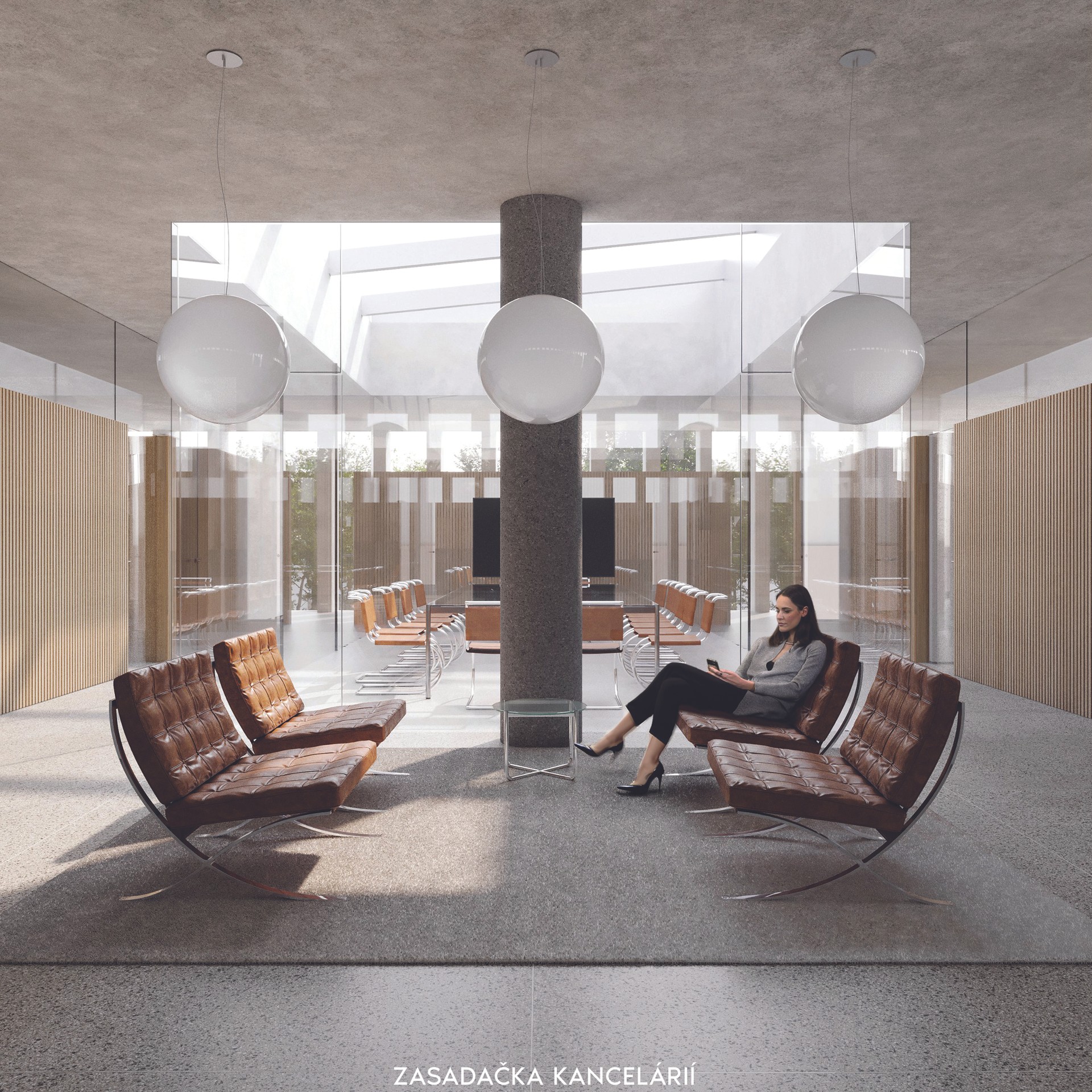 Vizualizácia novej budovy Úradu vlády SR