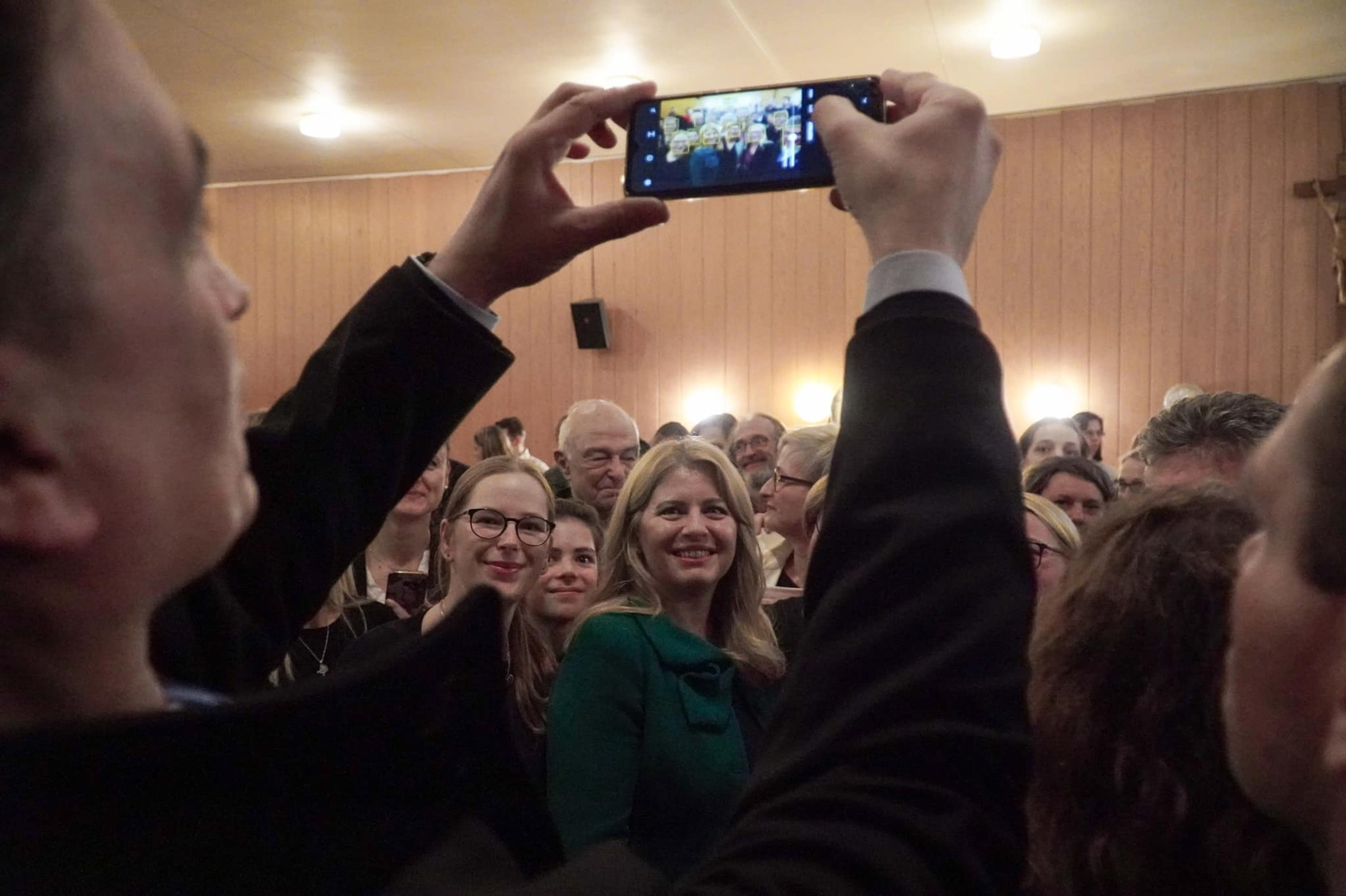 Prezidentka v Nemecku