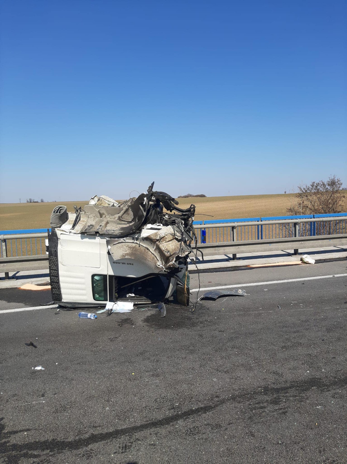 Nehoda v smere z Nitry do Trnavy.