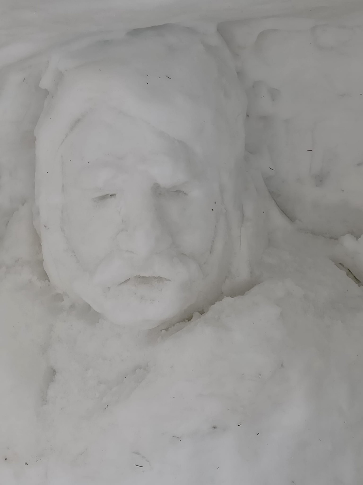 Legendárny snežný betlehem.