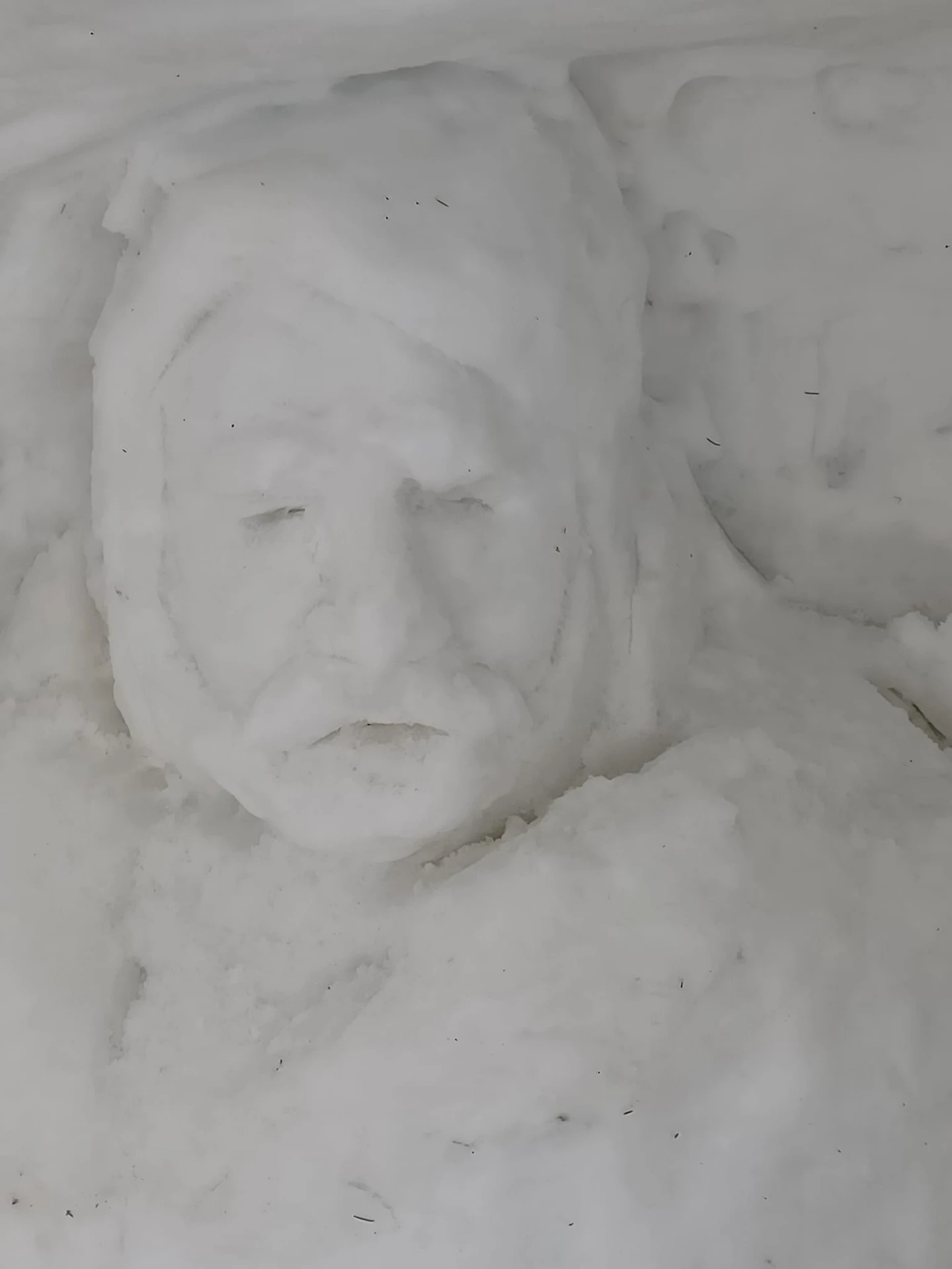 Legendárny snežný betlehem.