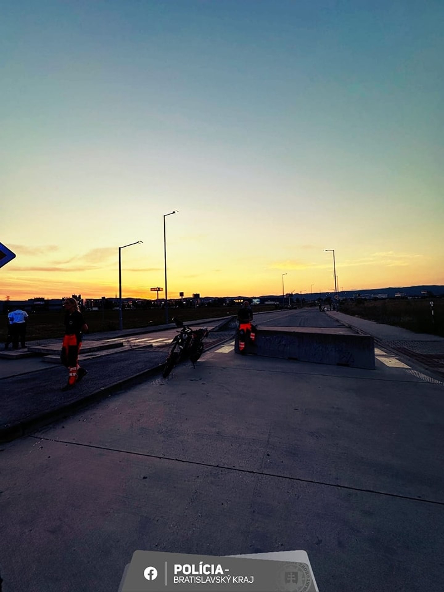 Tragická nehoda motorkára v Bratislave.