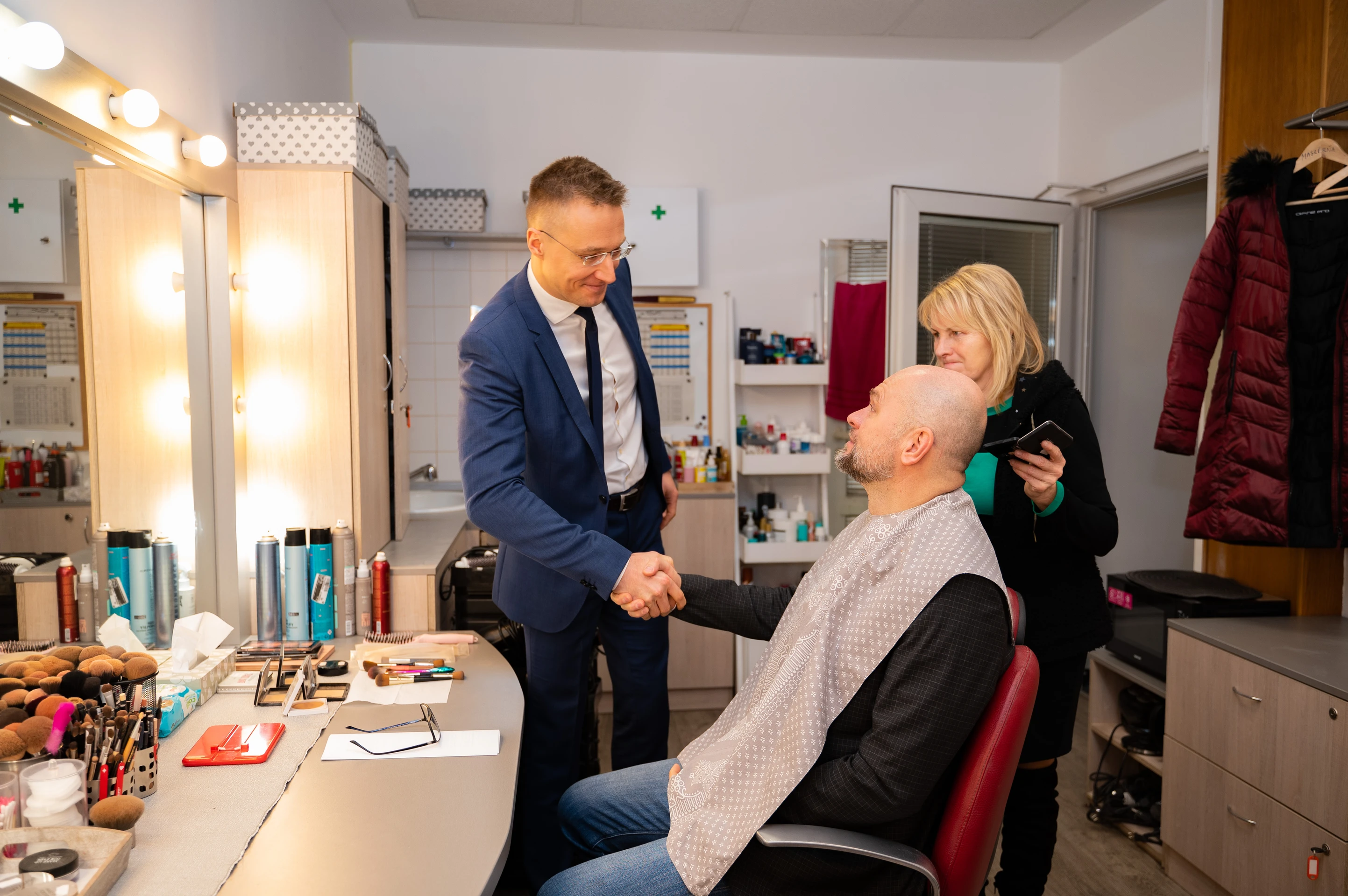 Ladislav Kamenický a Richard Sulík v Na telo