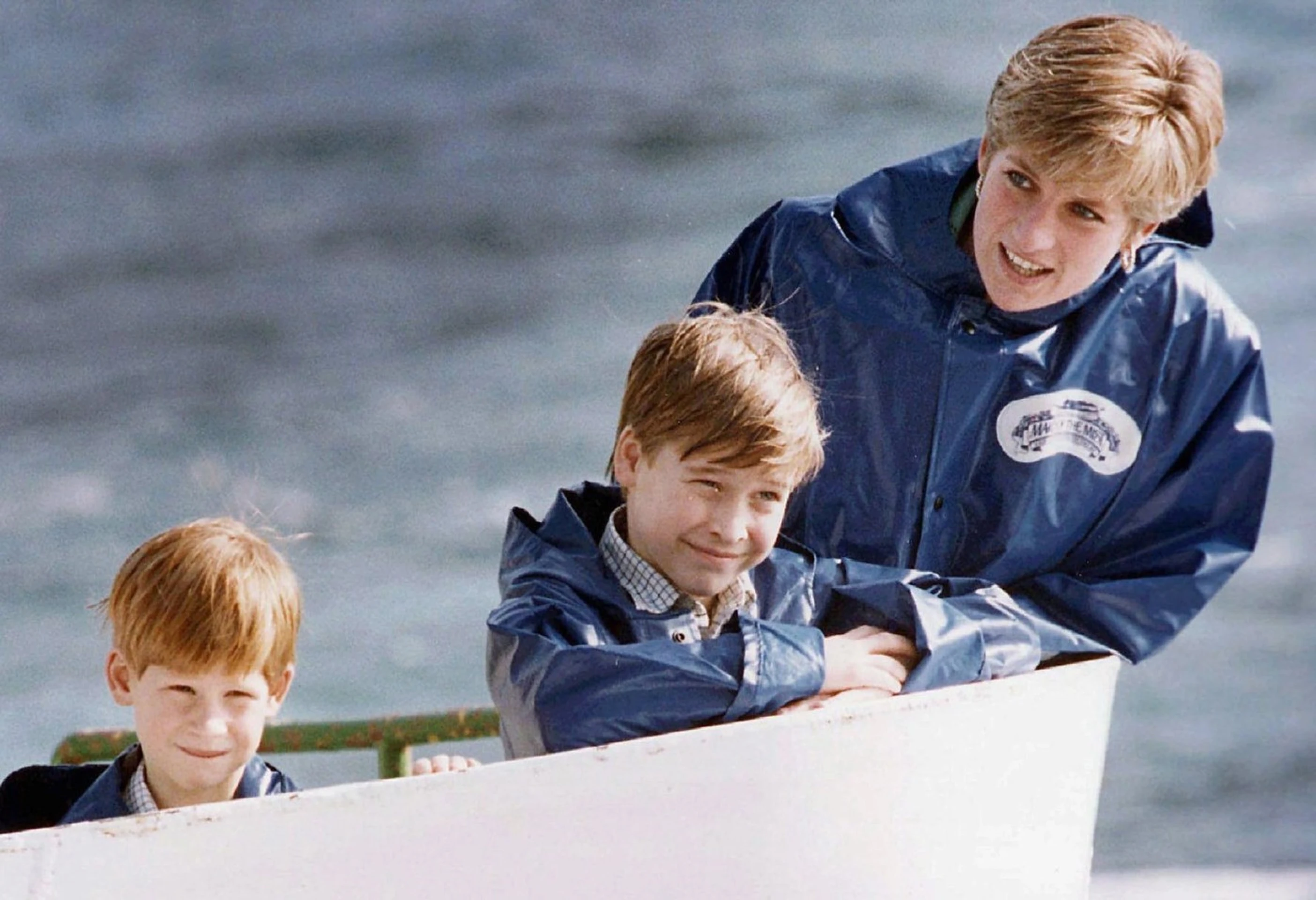 Princezná Diana s deťmi na archívnej snímke z roku 1991.