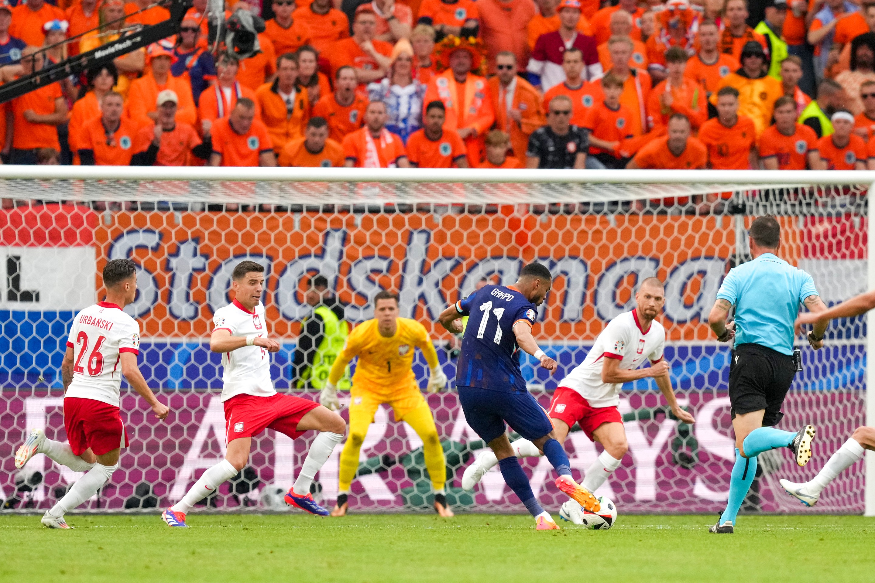 Poľsko - Holandsko 1:2 (EURO 2024).