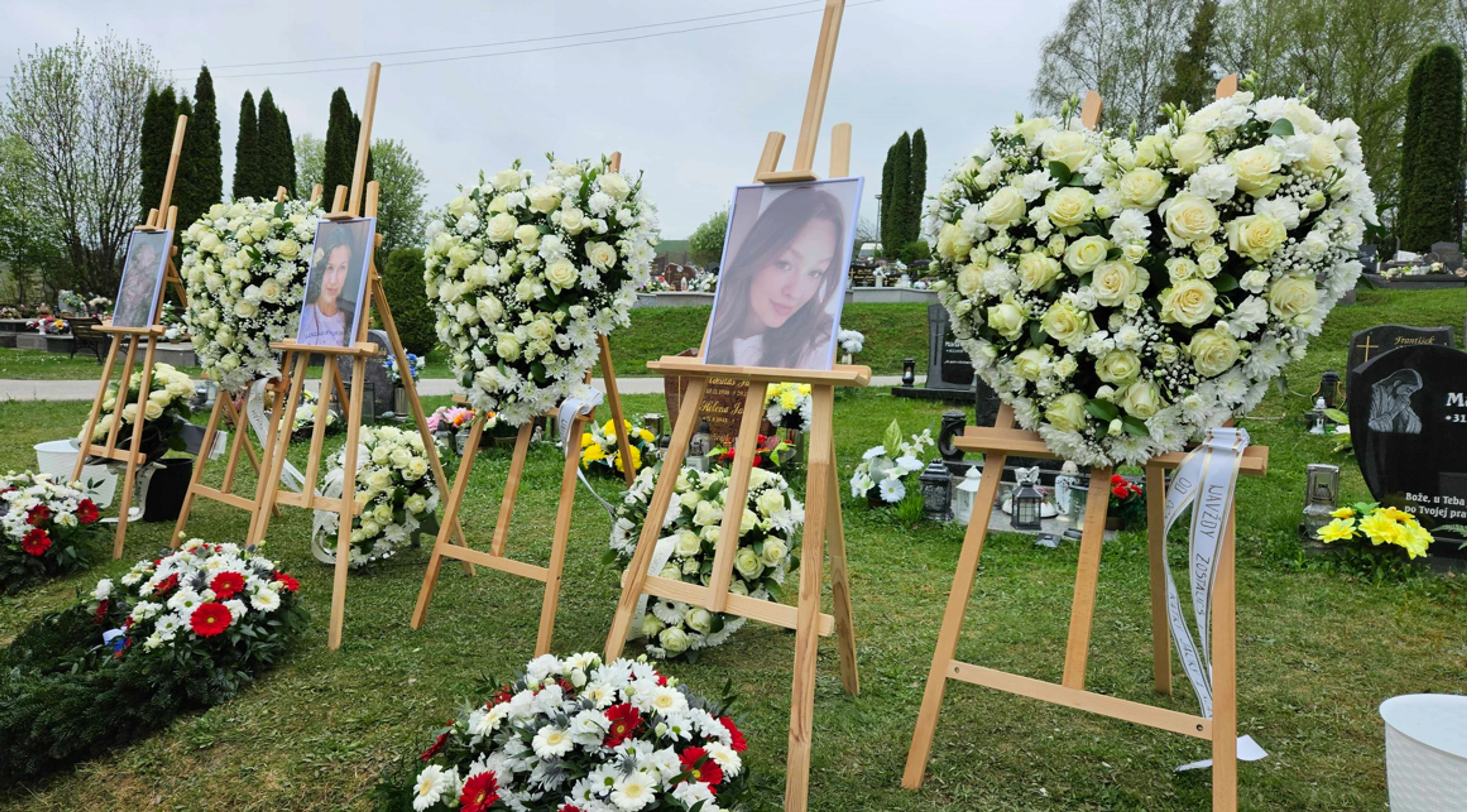 Smútočný obrad v Starej Ľubovni.