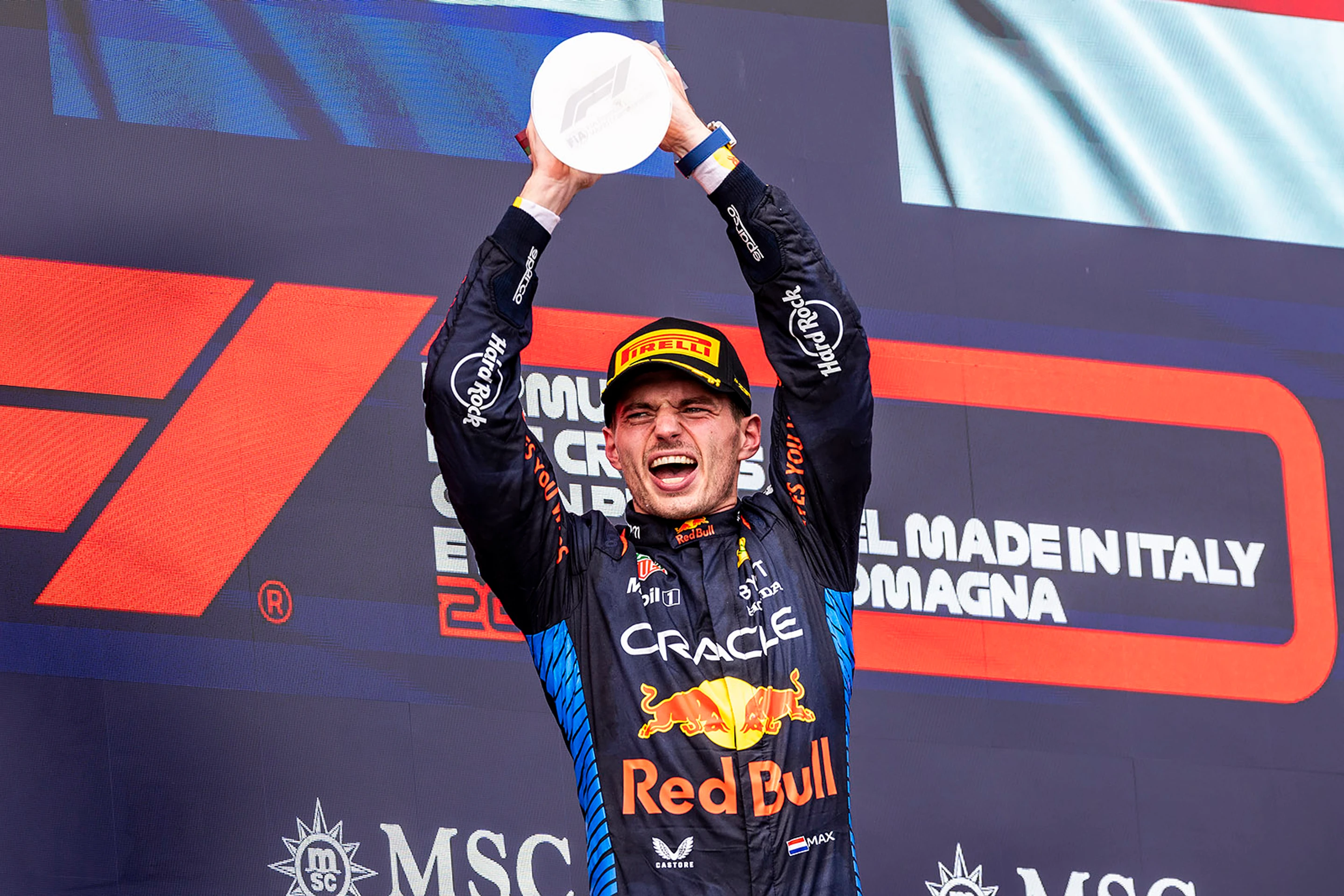 Max Verstappen sa tešil z ďalšieho triumfu.