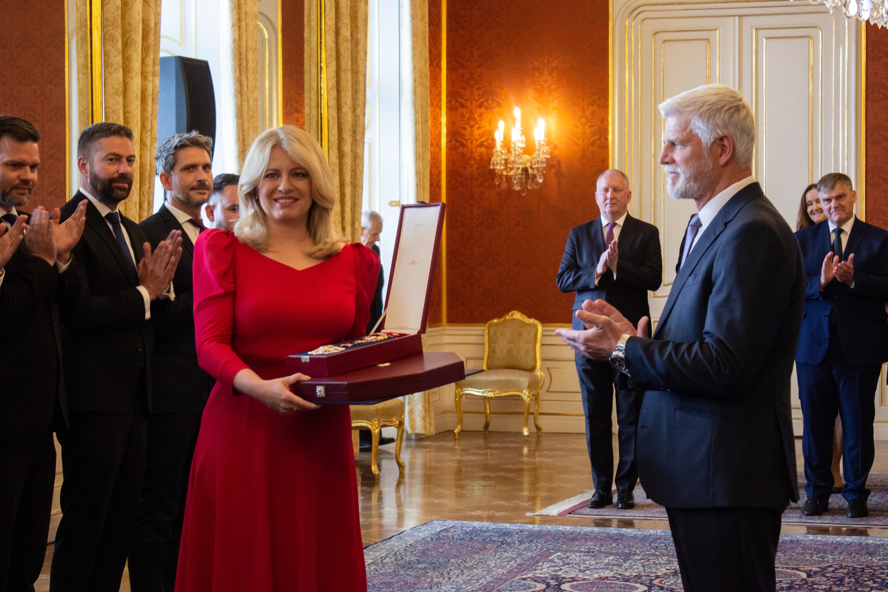Z. Čaputová a P. Pavel