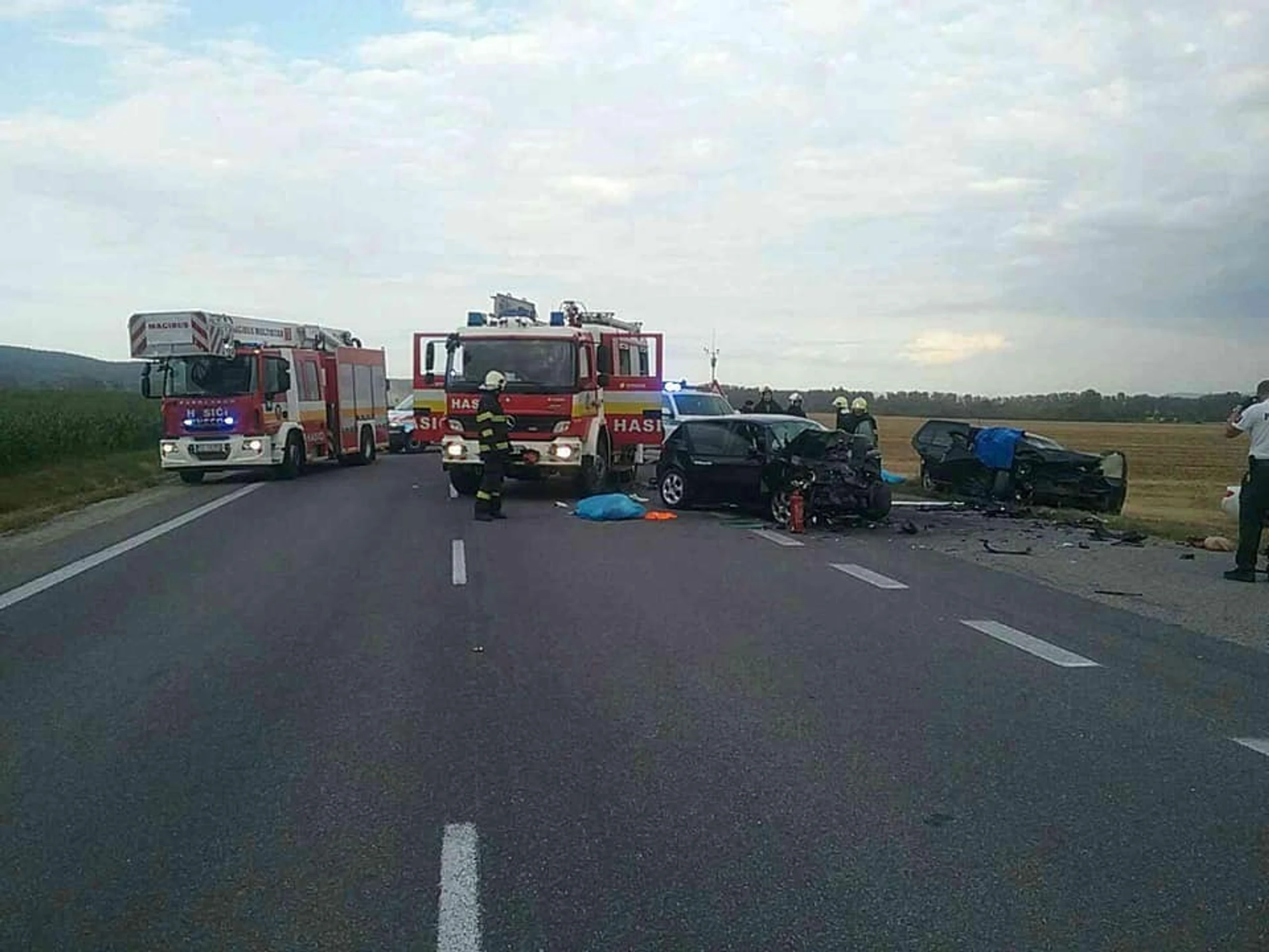 Nehoda v Turni nad Bodvou.