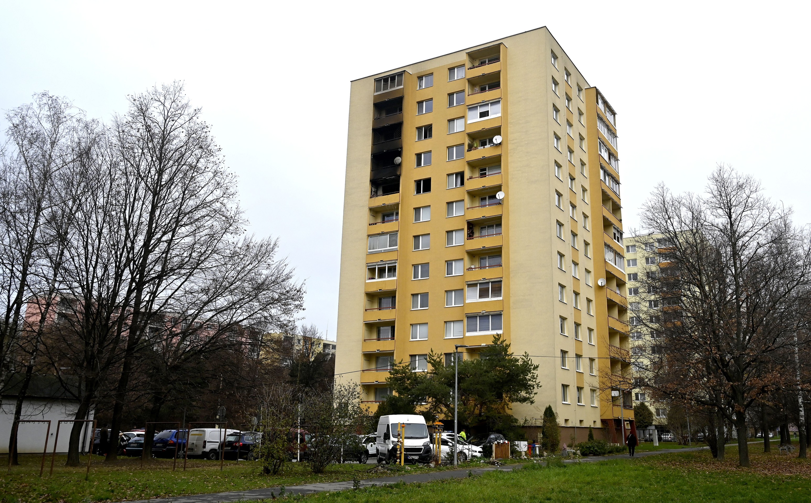 Prešov bytovka požiar