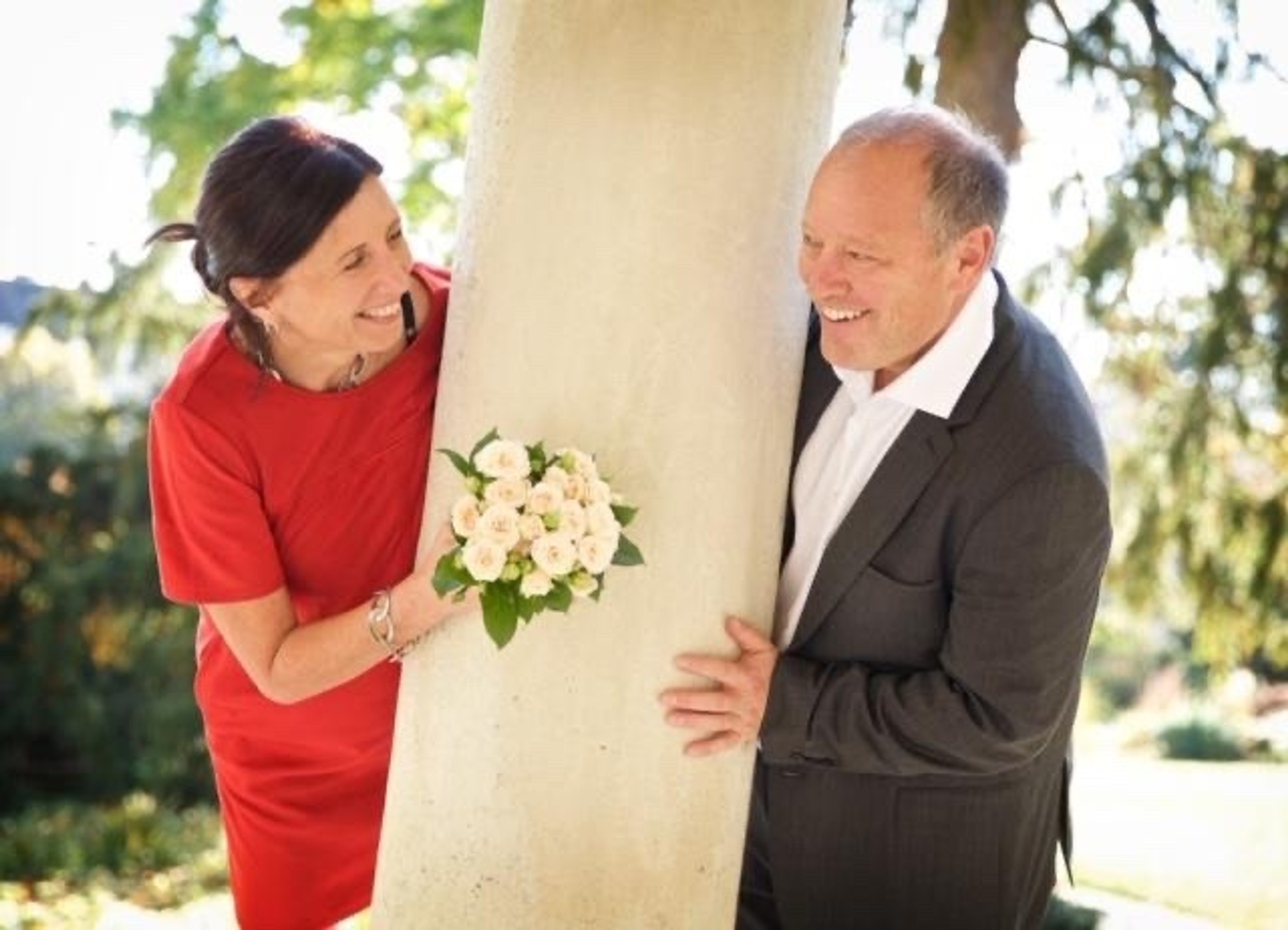 Generálny riaditeľ Televízie Markíza Matthias Settele a jeho manželka Gerda