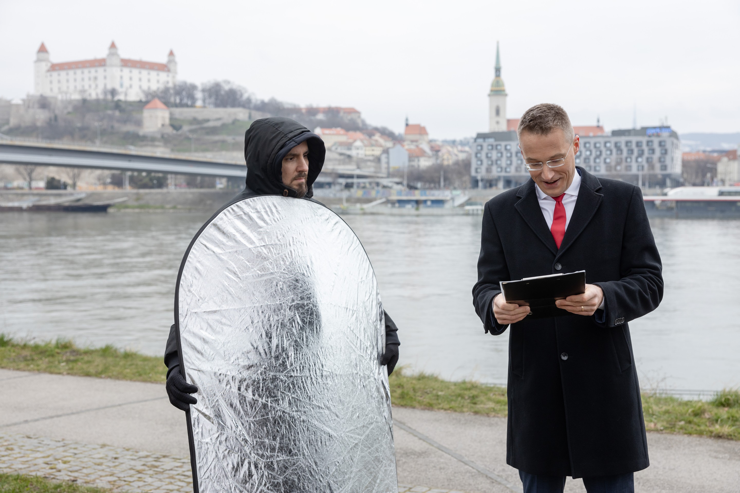 Michal Kovačič (zákulisie nakrúcania televíznej upútavky)