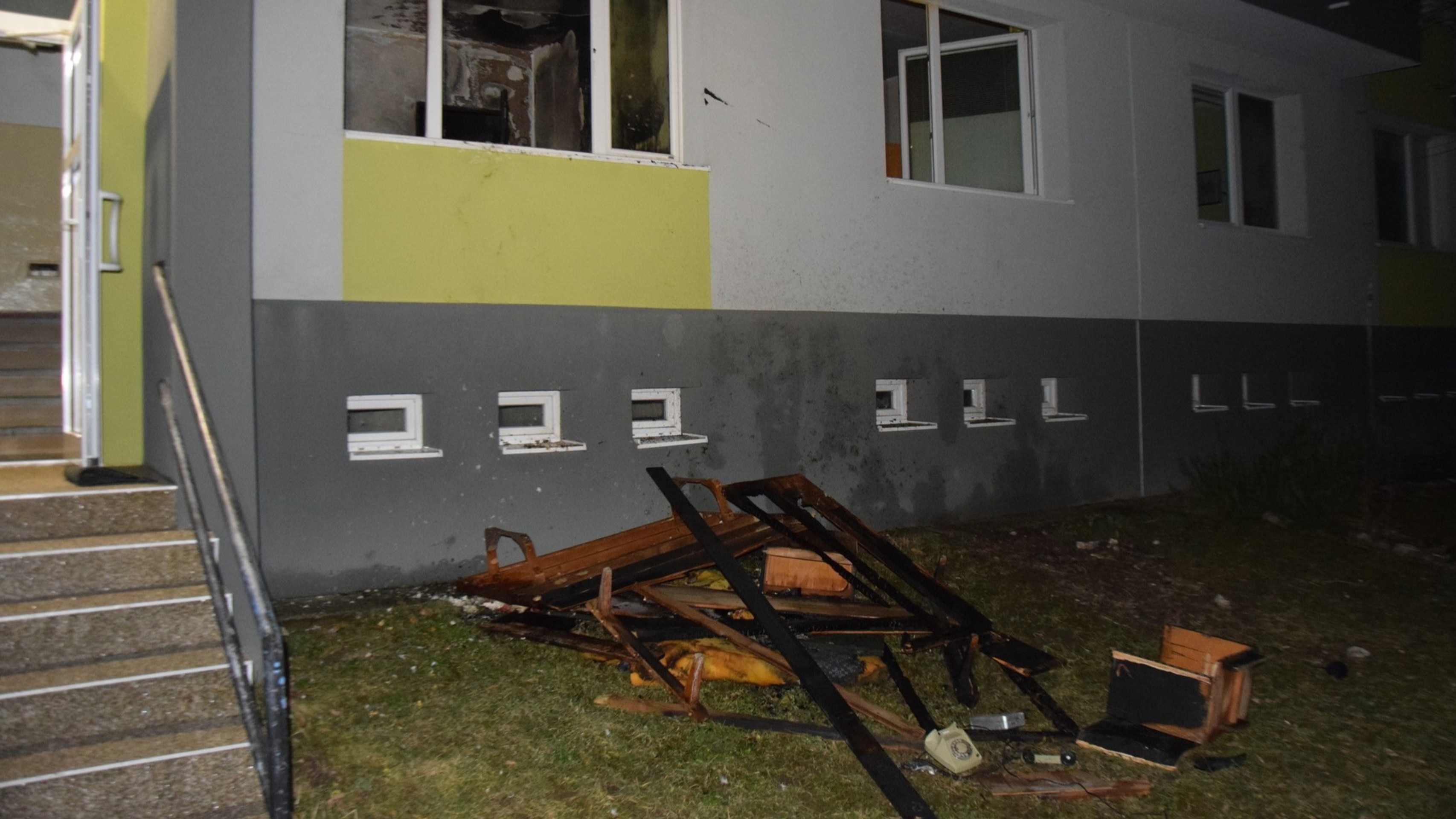 Požiar bytu v Prievidzi.