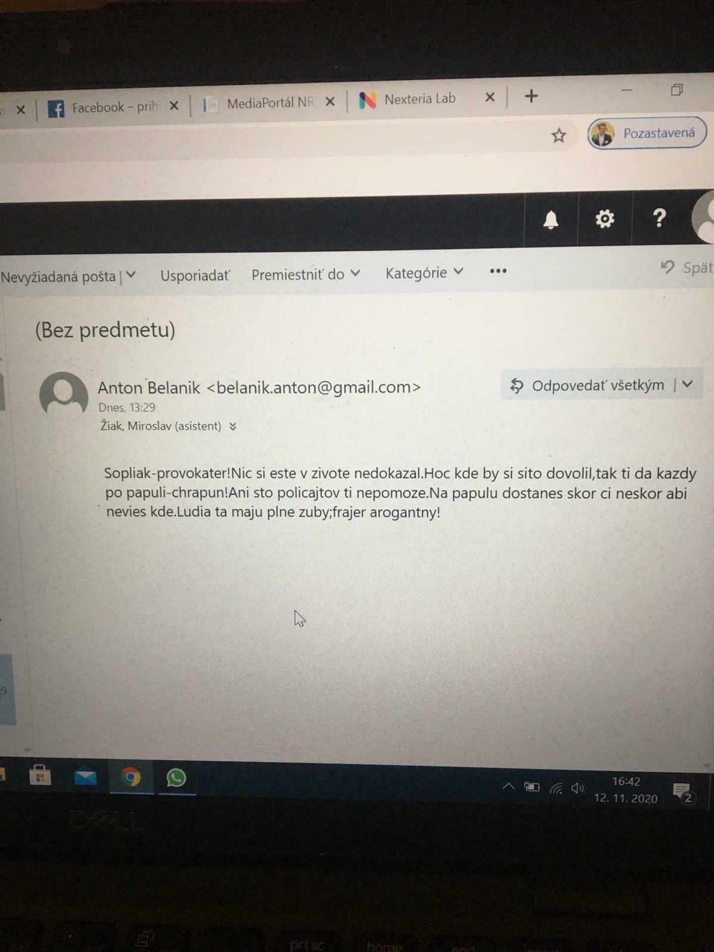 Z terária v jednom z bytov v Prievidzi ušiel veľhad kráľovský.