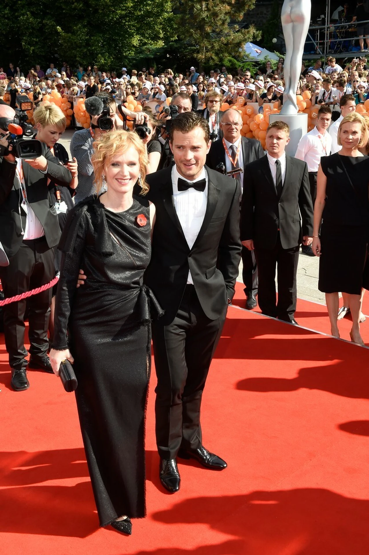 Anna Geislerová a Jamie Dornan