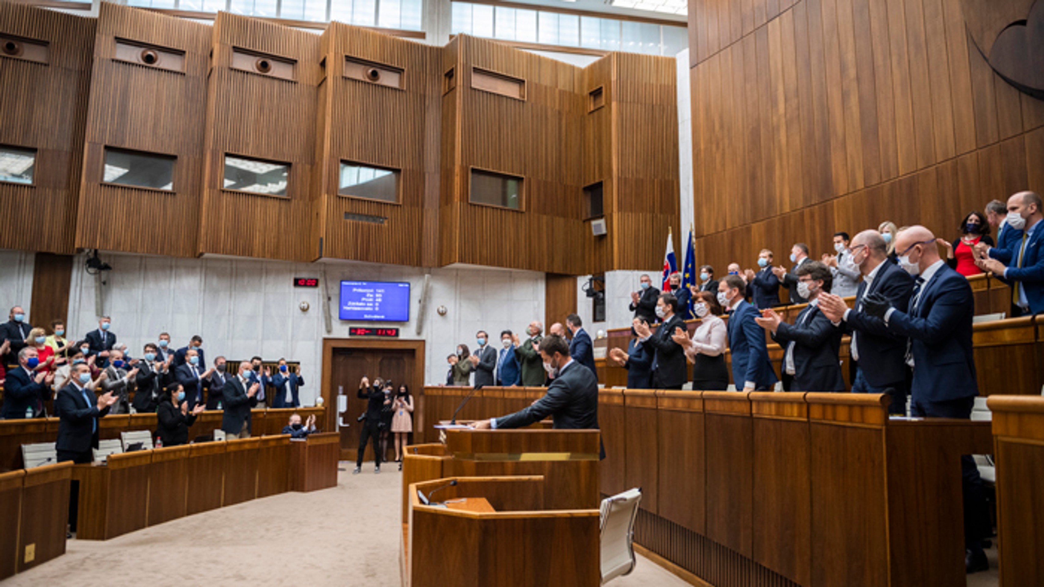 Veterán Tom Moore s dcérou