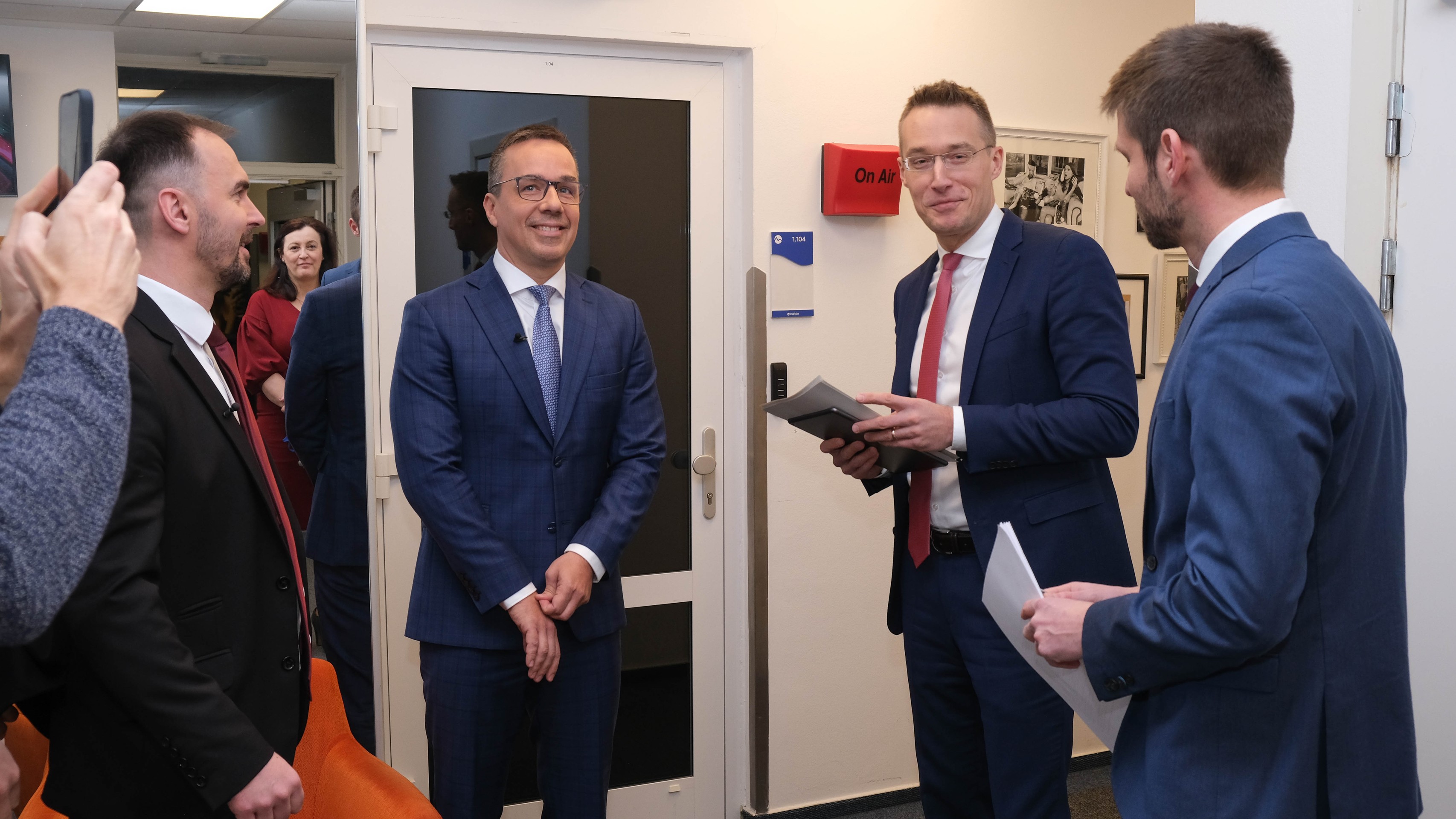 Michal Šimečka, Erik Tomáš a Michal Šipoš v relácii Na telo.