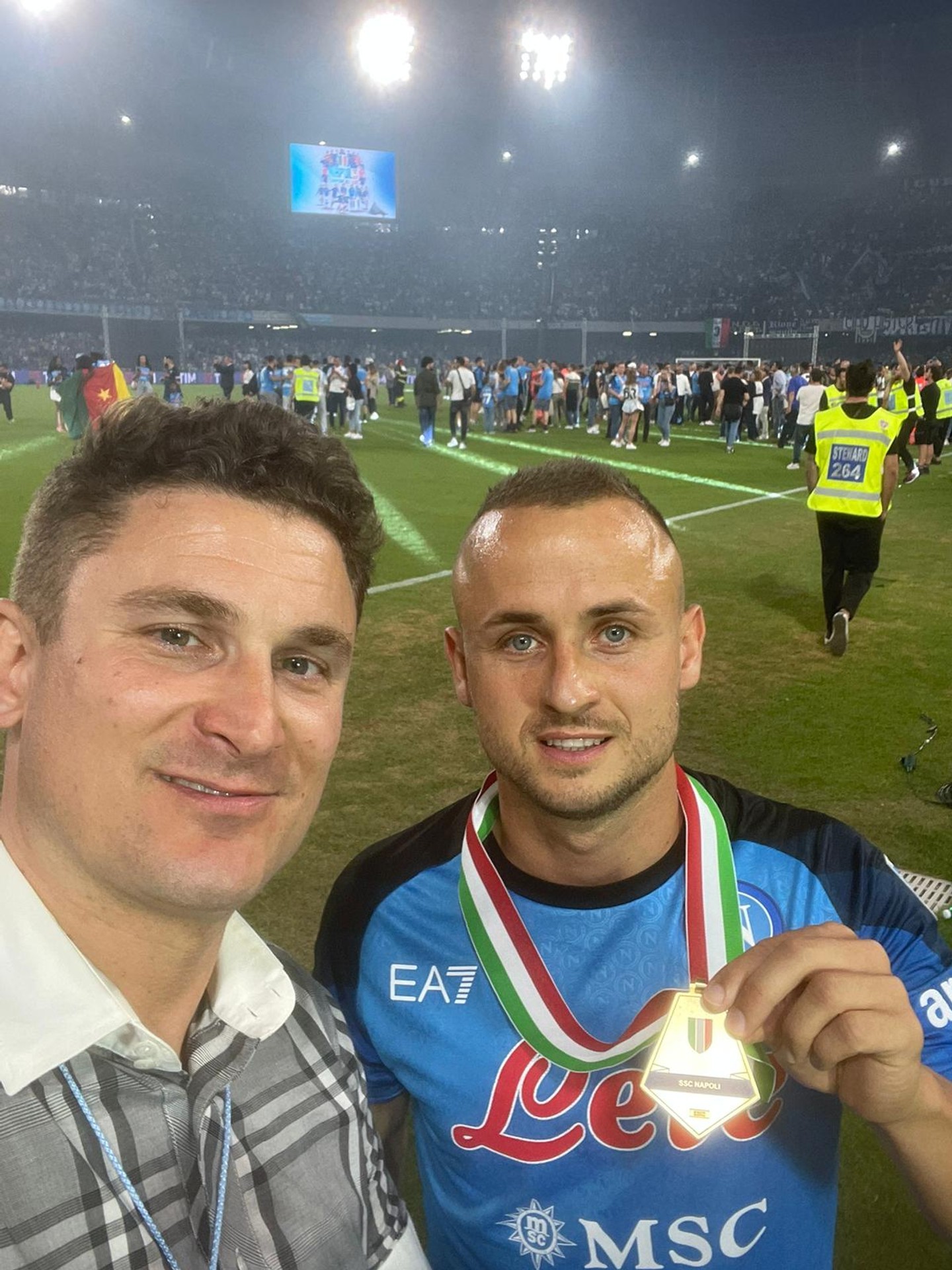 Neapol oslavuje titul.