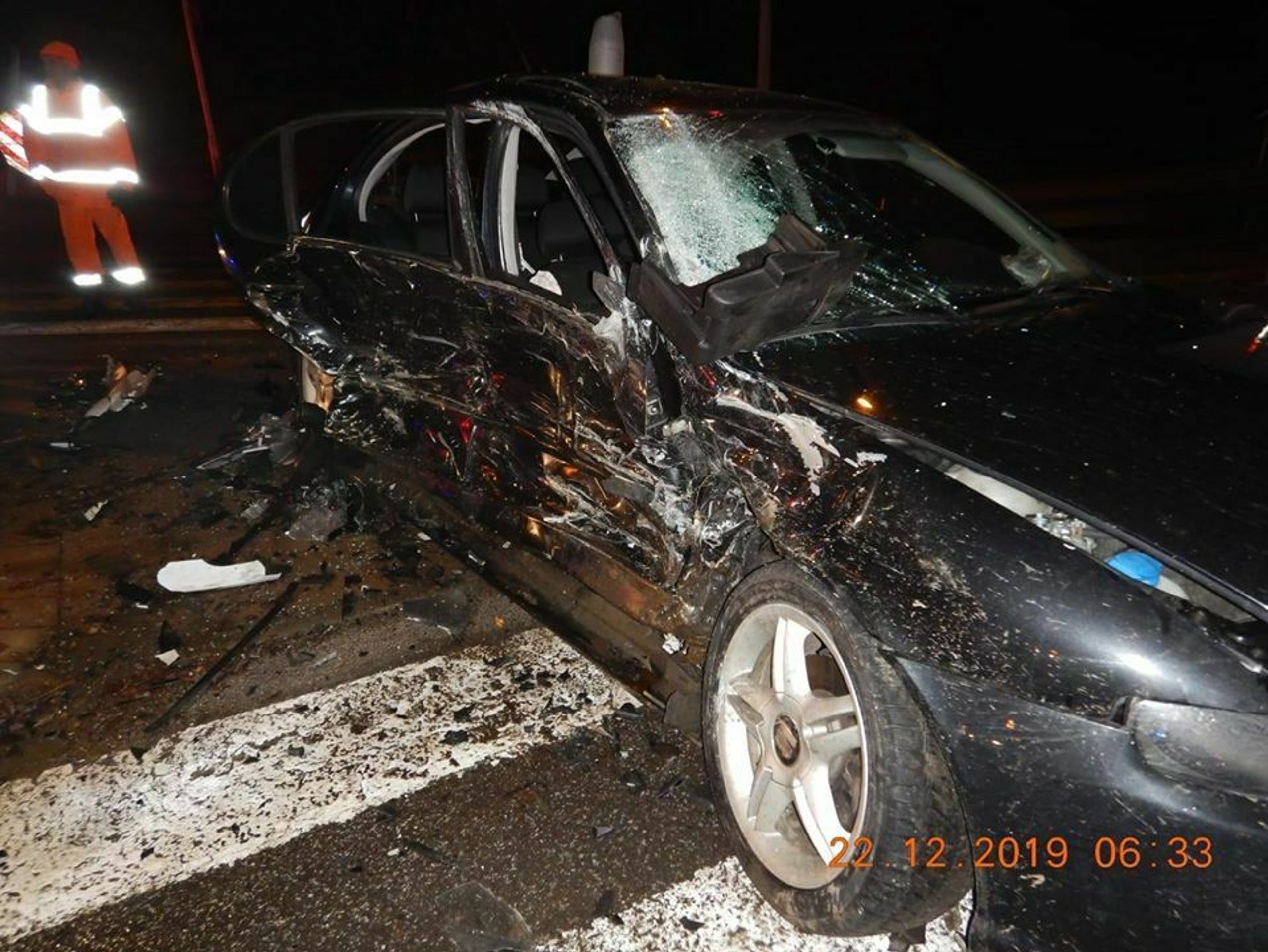 Nehoda pod Zvolenským zámkom.