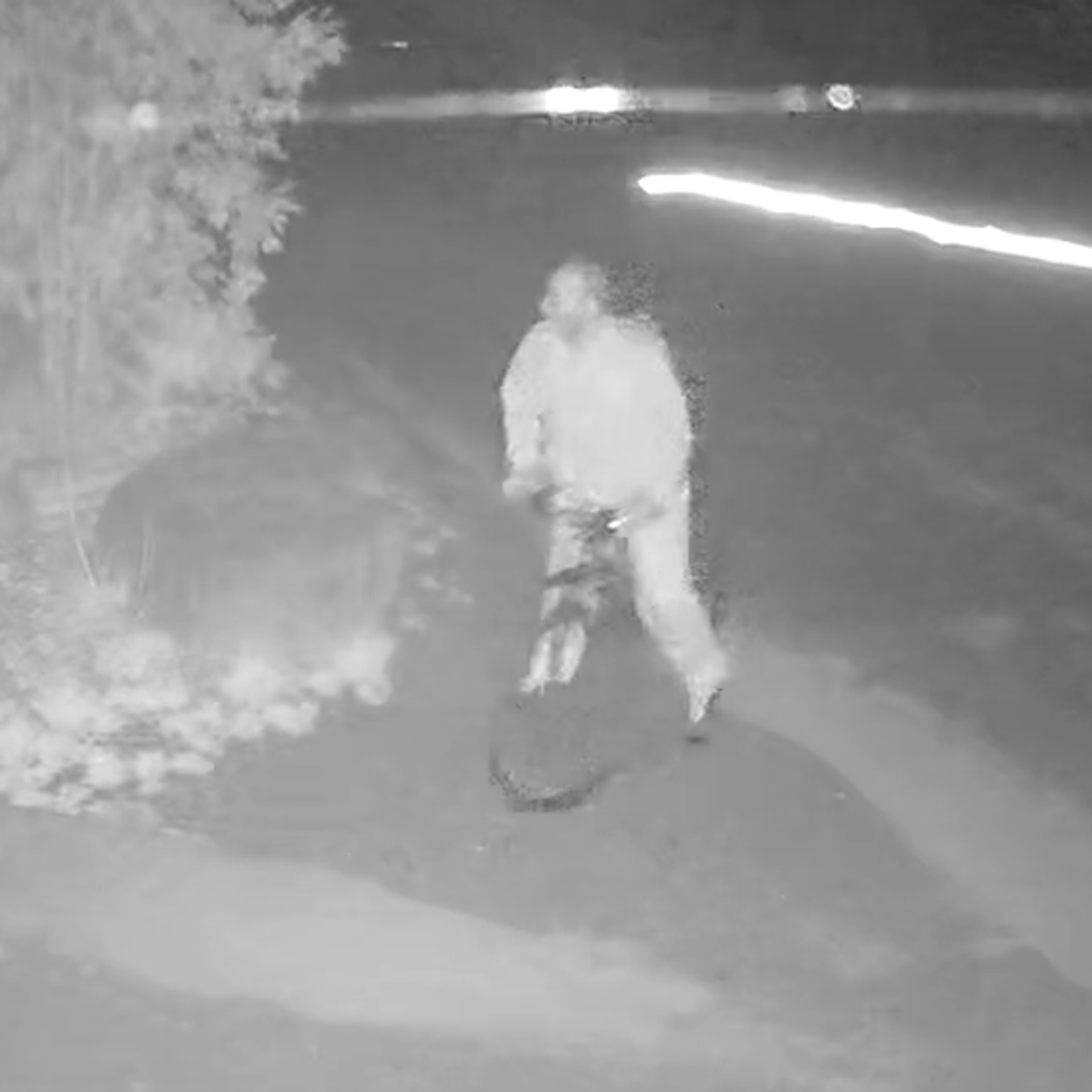 Páchateľ, ktorý podpálil bufet.