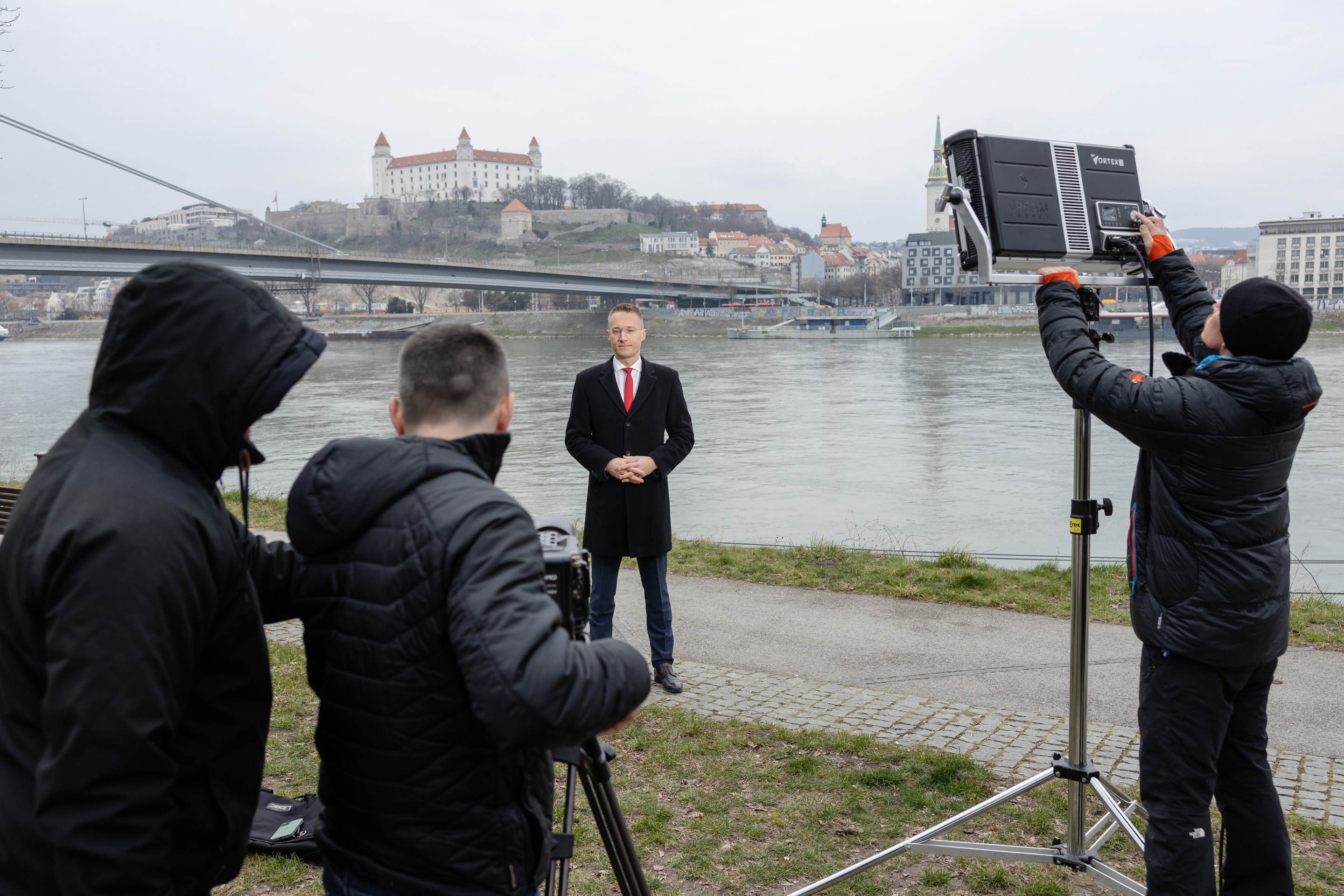 Michal Kovačič (zákulisie nakrúcania televíznej upútavky)