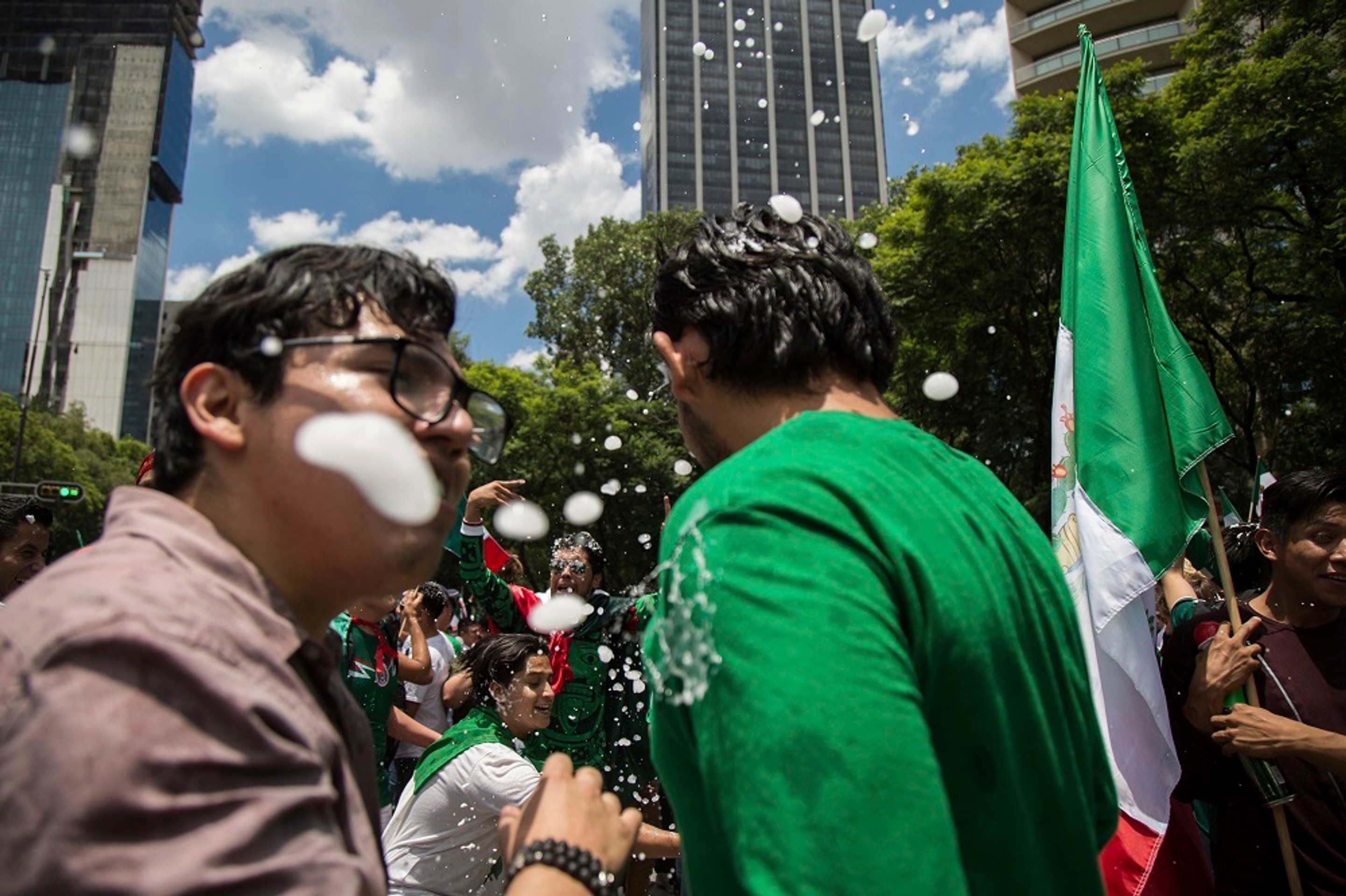 Oslavy v Mexico City