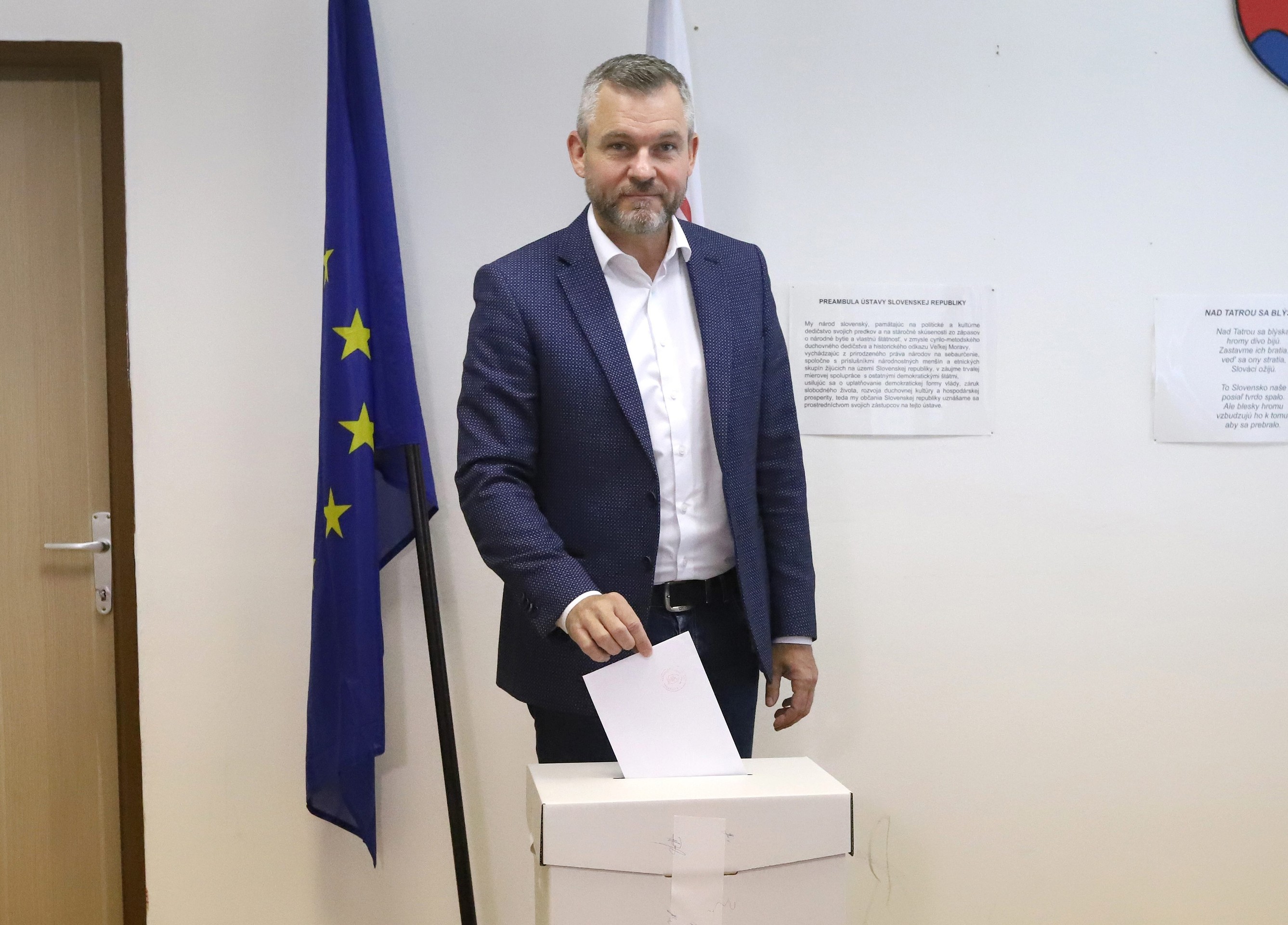 Zvolený prezident Peter Pellegrini 