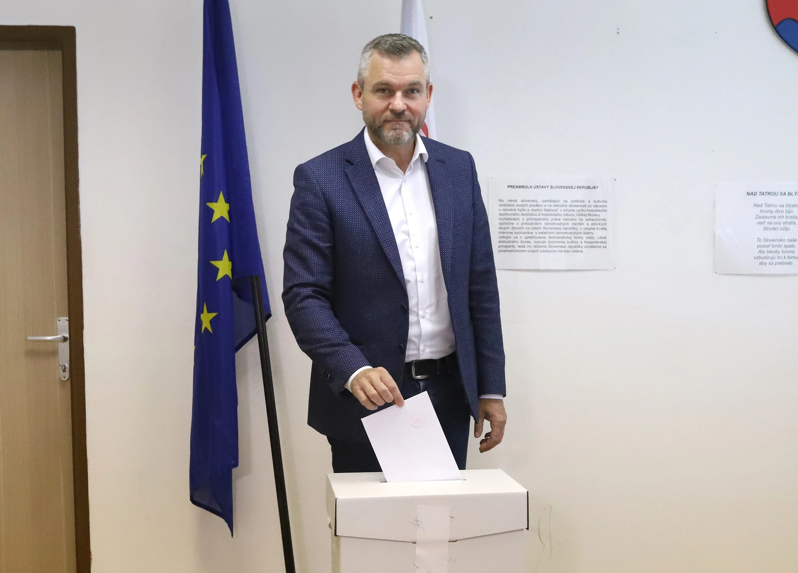 Zvolený prezident Peter Pellegrini 