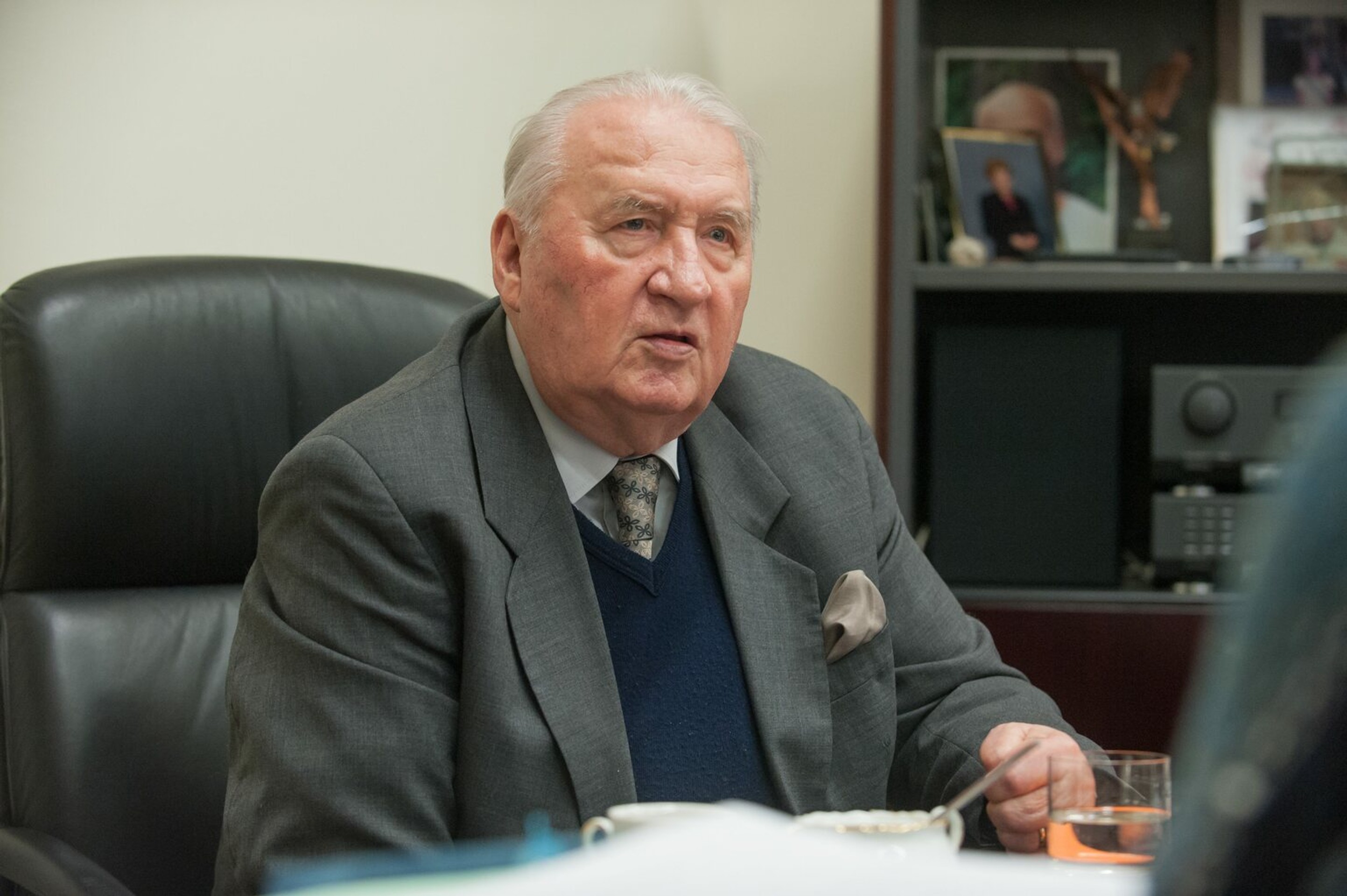 Prvý prezident Slovenskej republiky Michal Kováč