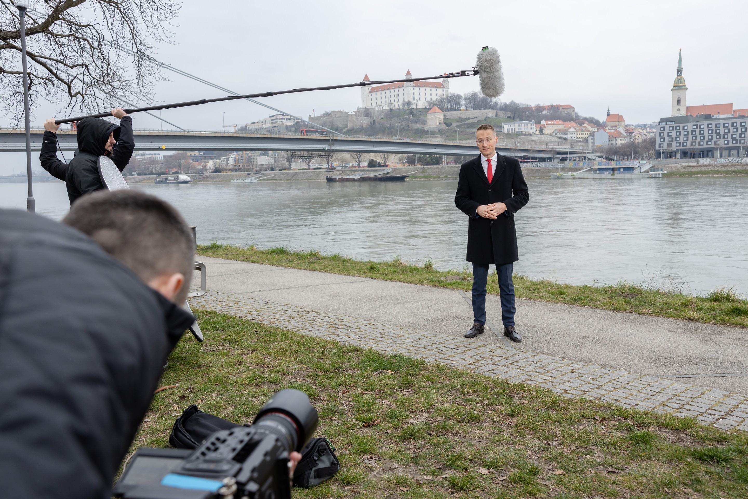 Michal Kovačič (zákulisie nakrúcania televíznej upútavky)