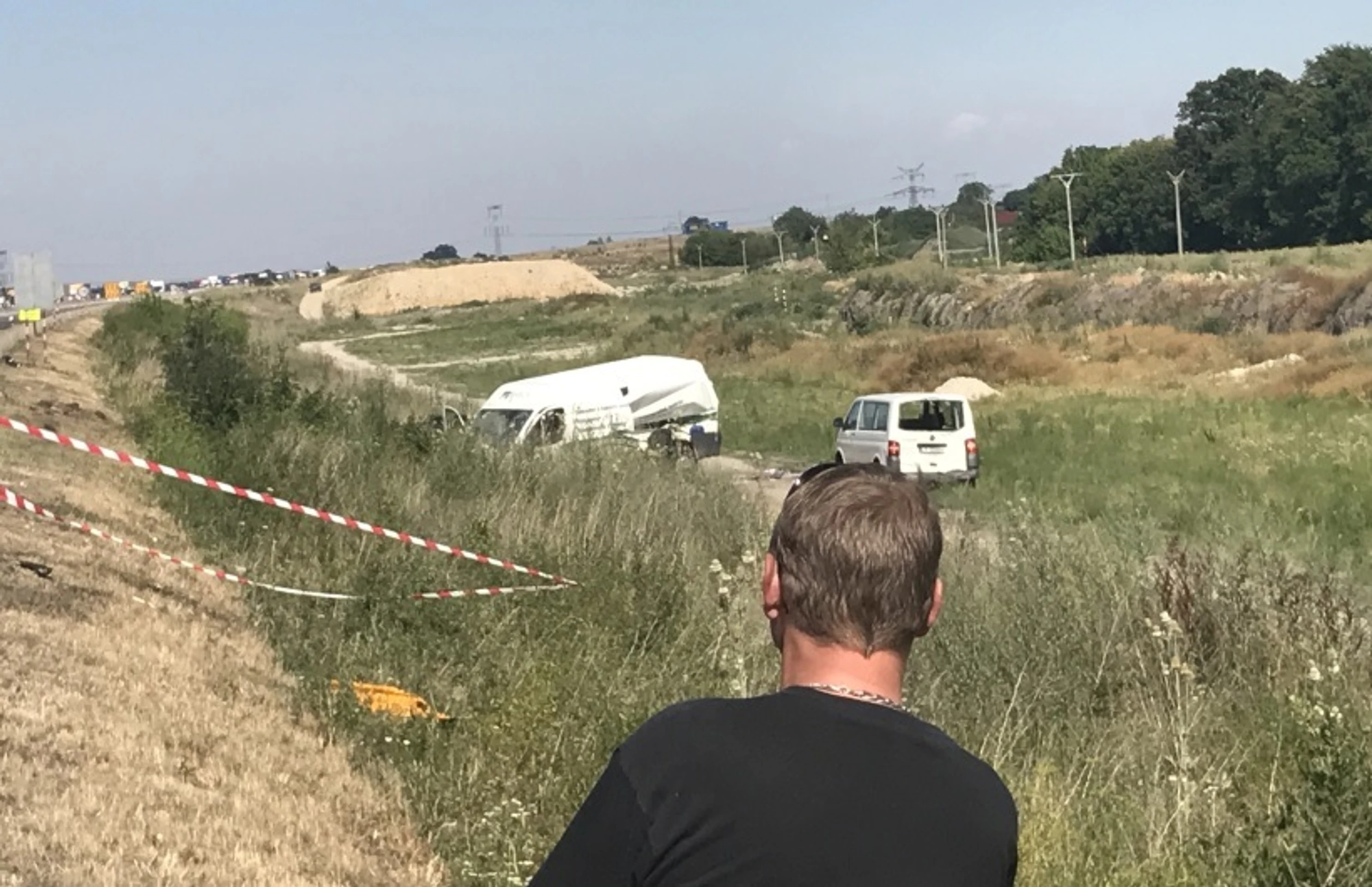 Nehoda na diaľnici D1.