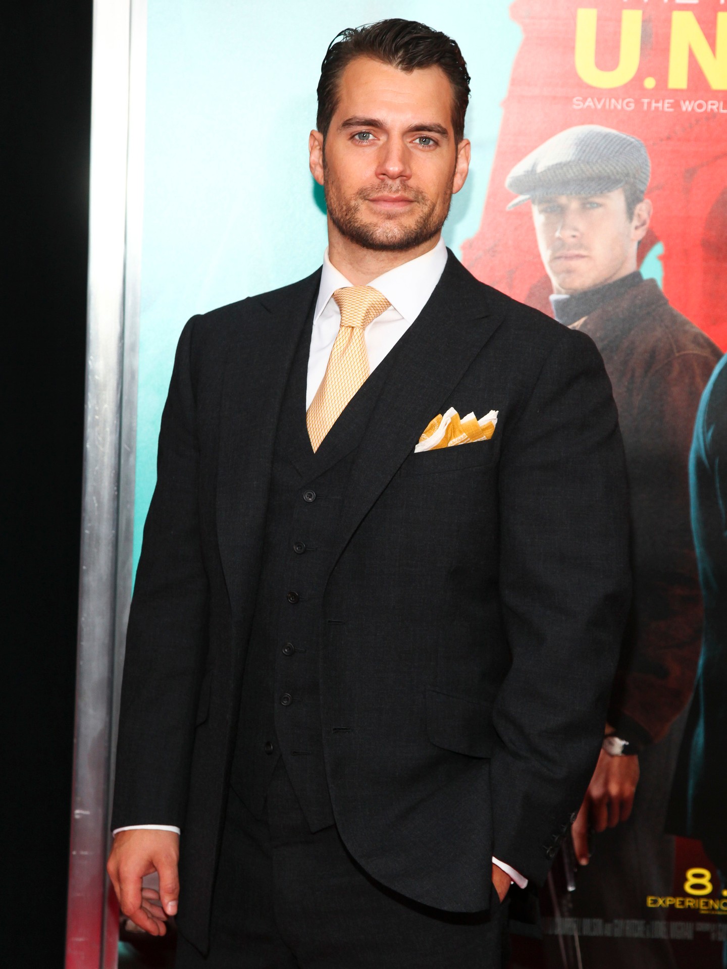 Premiéra The Man from U.N.C.L.E. v New Yorku - Henry Cavill