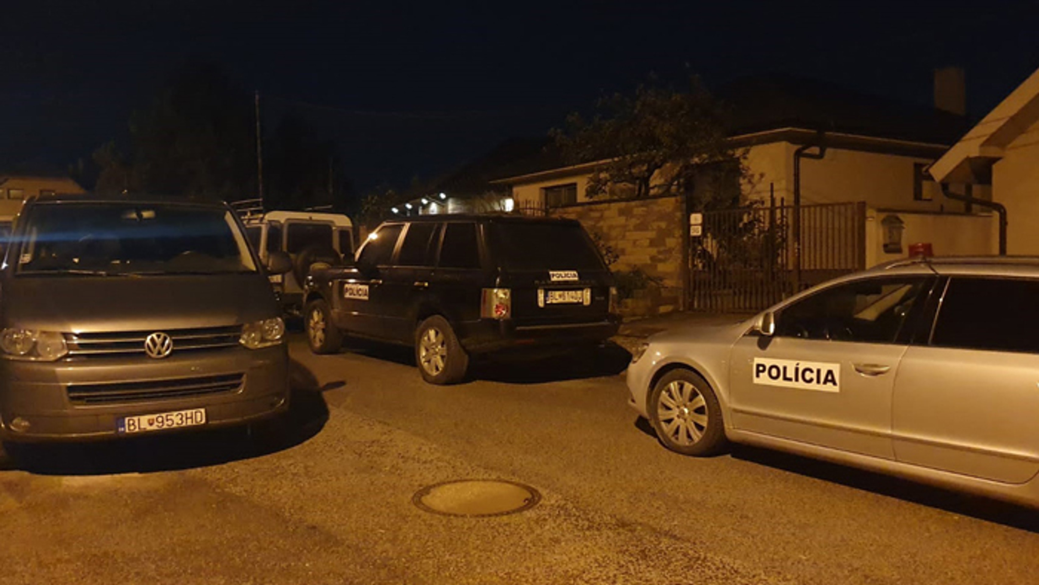 Zásah NAKA v Ivanke pri Dunaji.