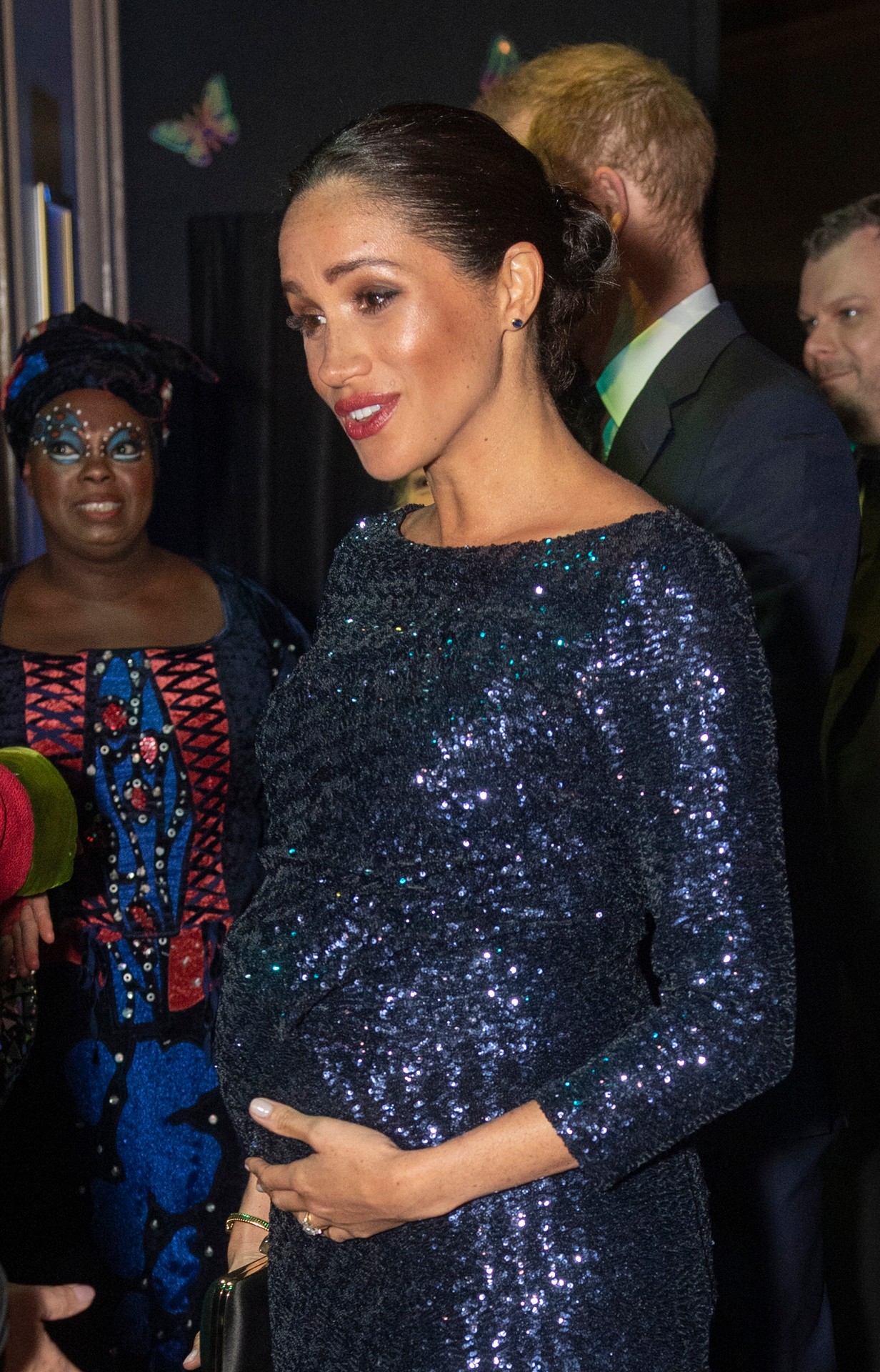 Meghan Markle na galavečere.