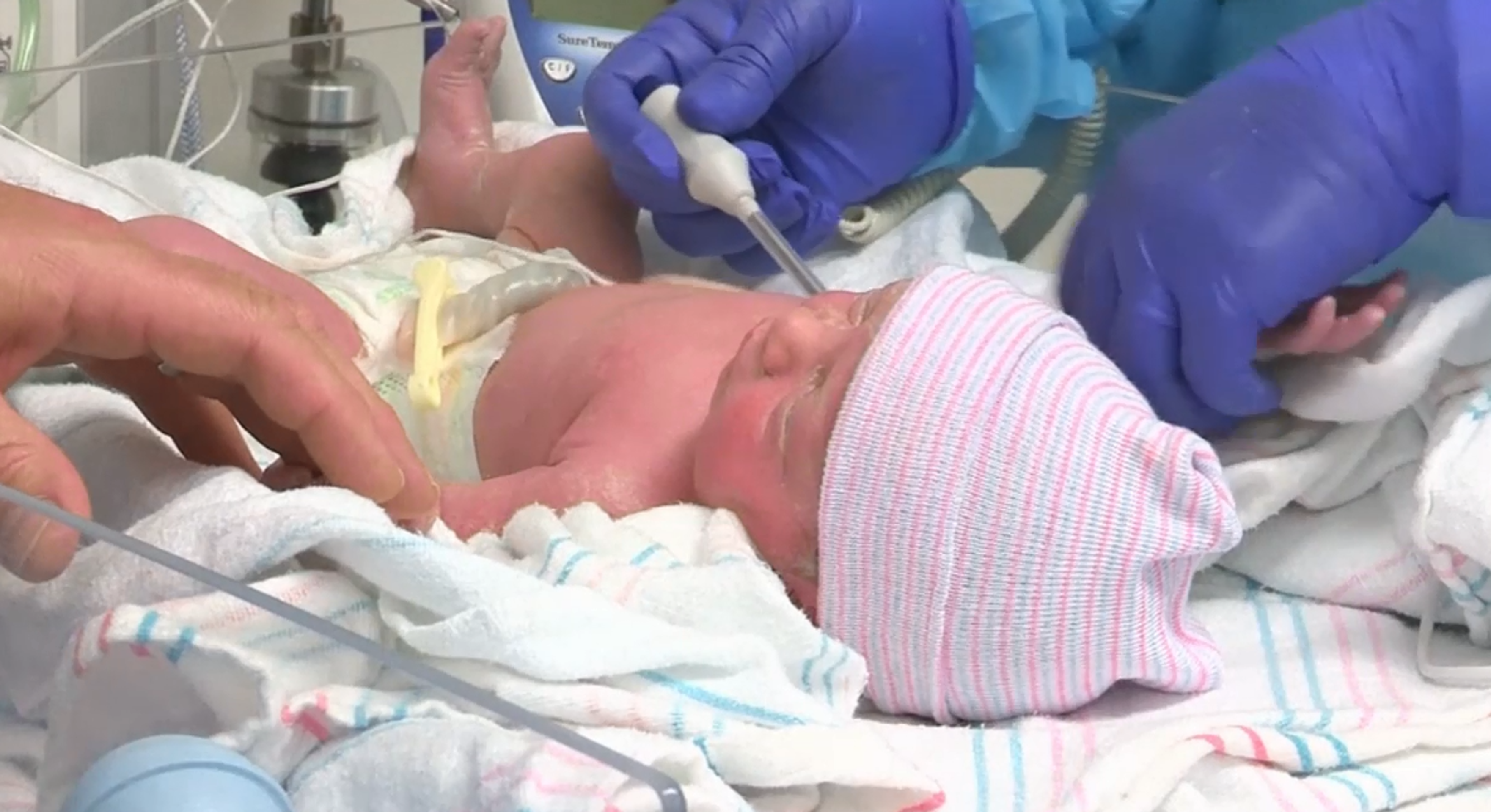 Lynlee Boemer po narodení 