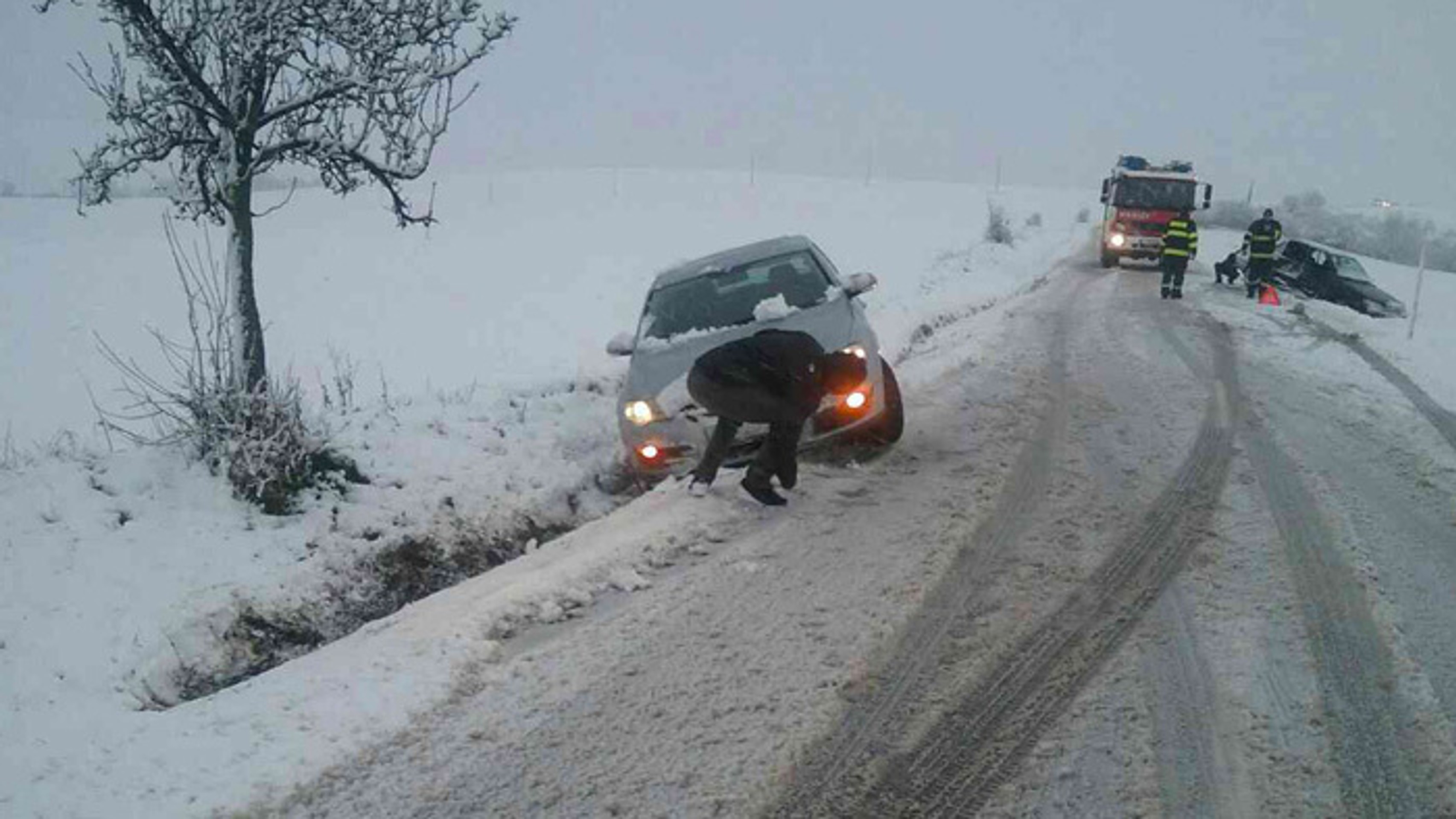 Nad hlavou mala spolujazdca.