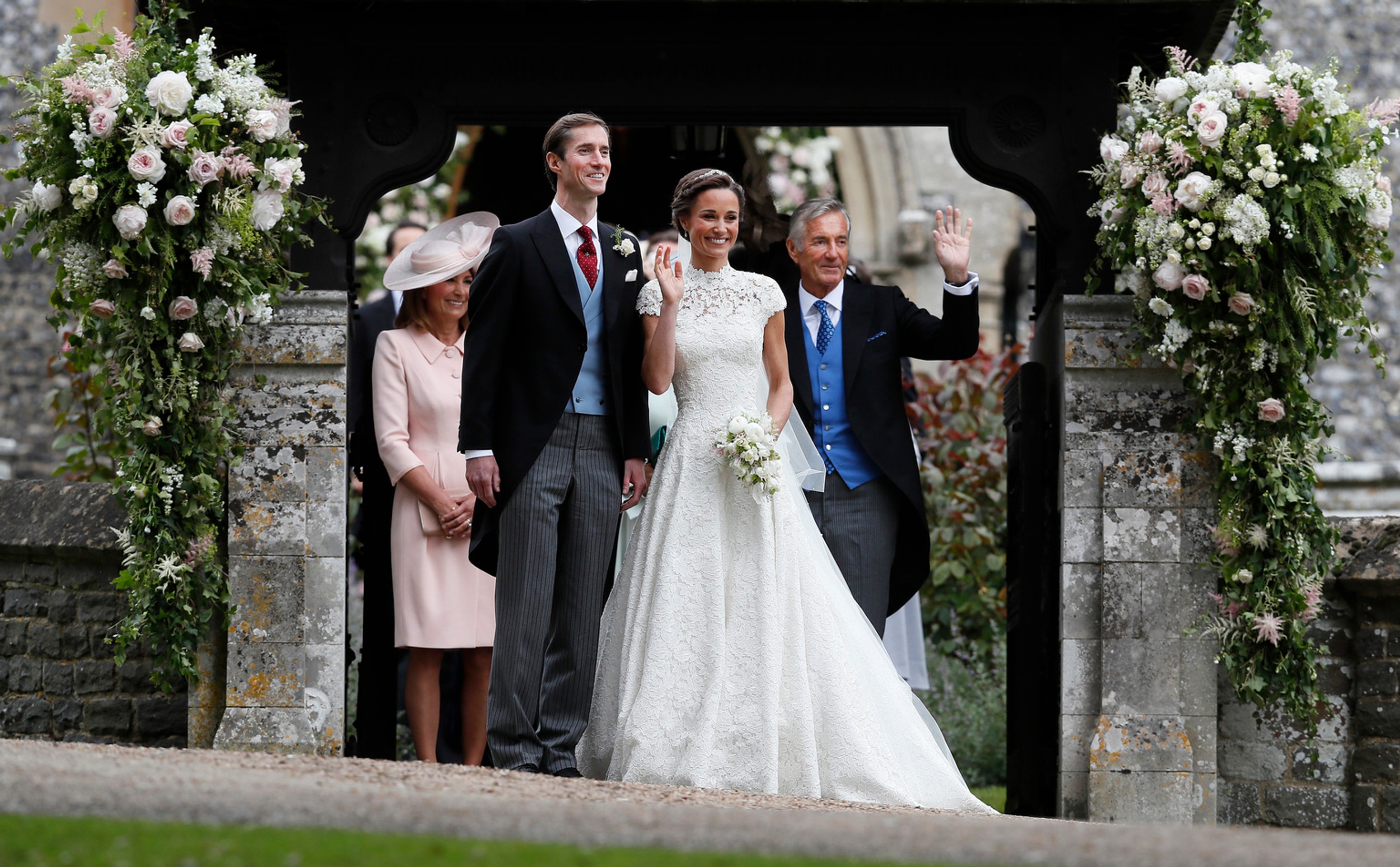 Pippa Middleton žiari šťastím