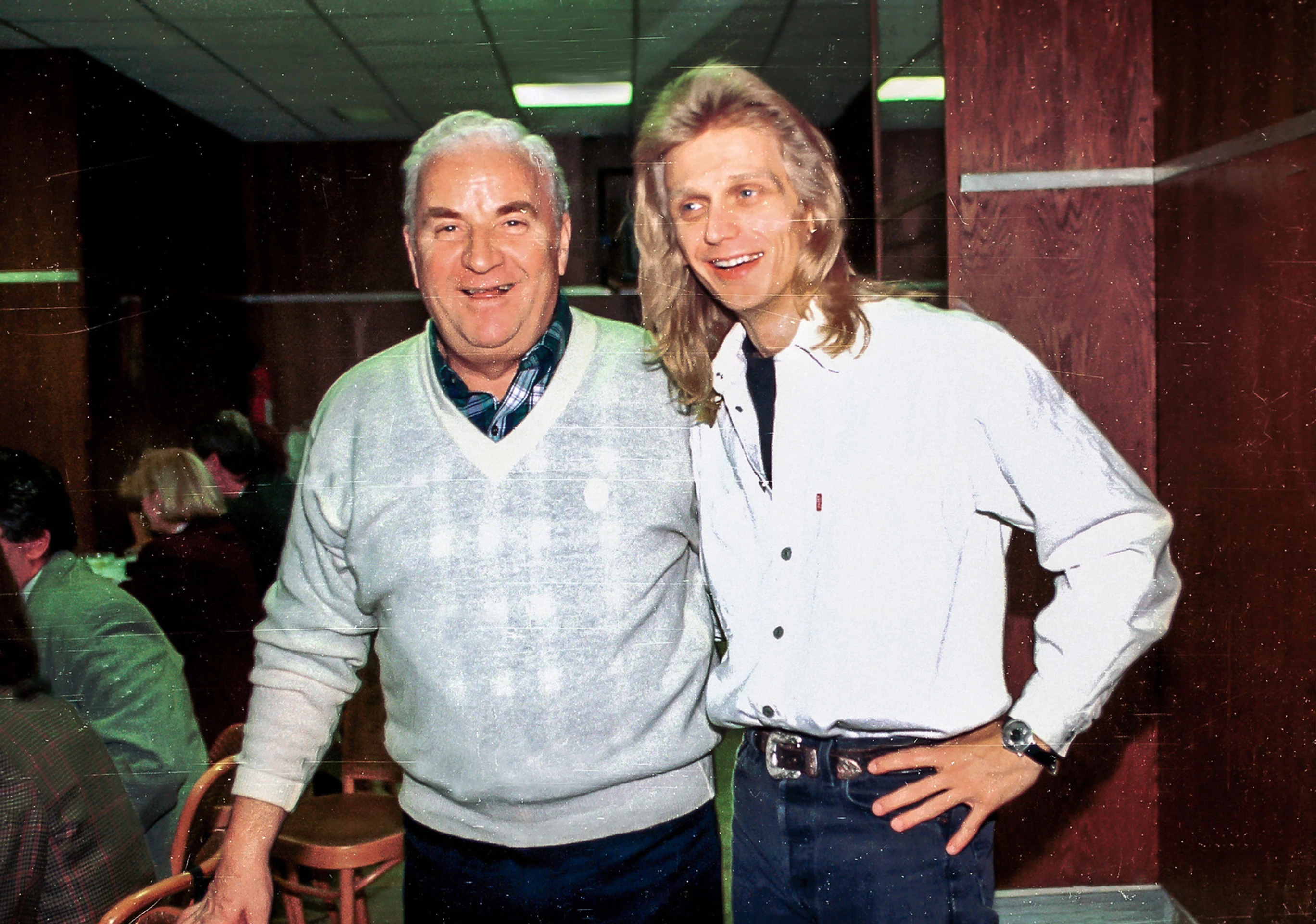 Krasokorčuliarske legendy Karol Divín a Jozef Sabovčík.