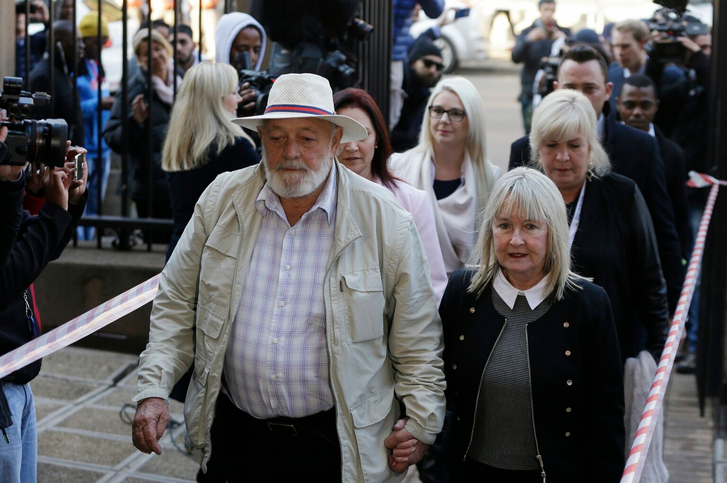 Rodičia Reevy Steenkamp.