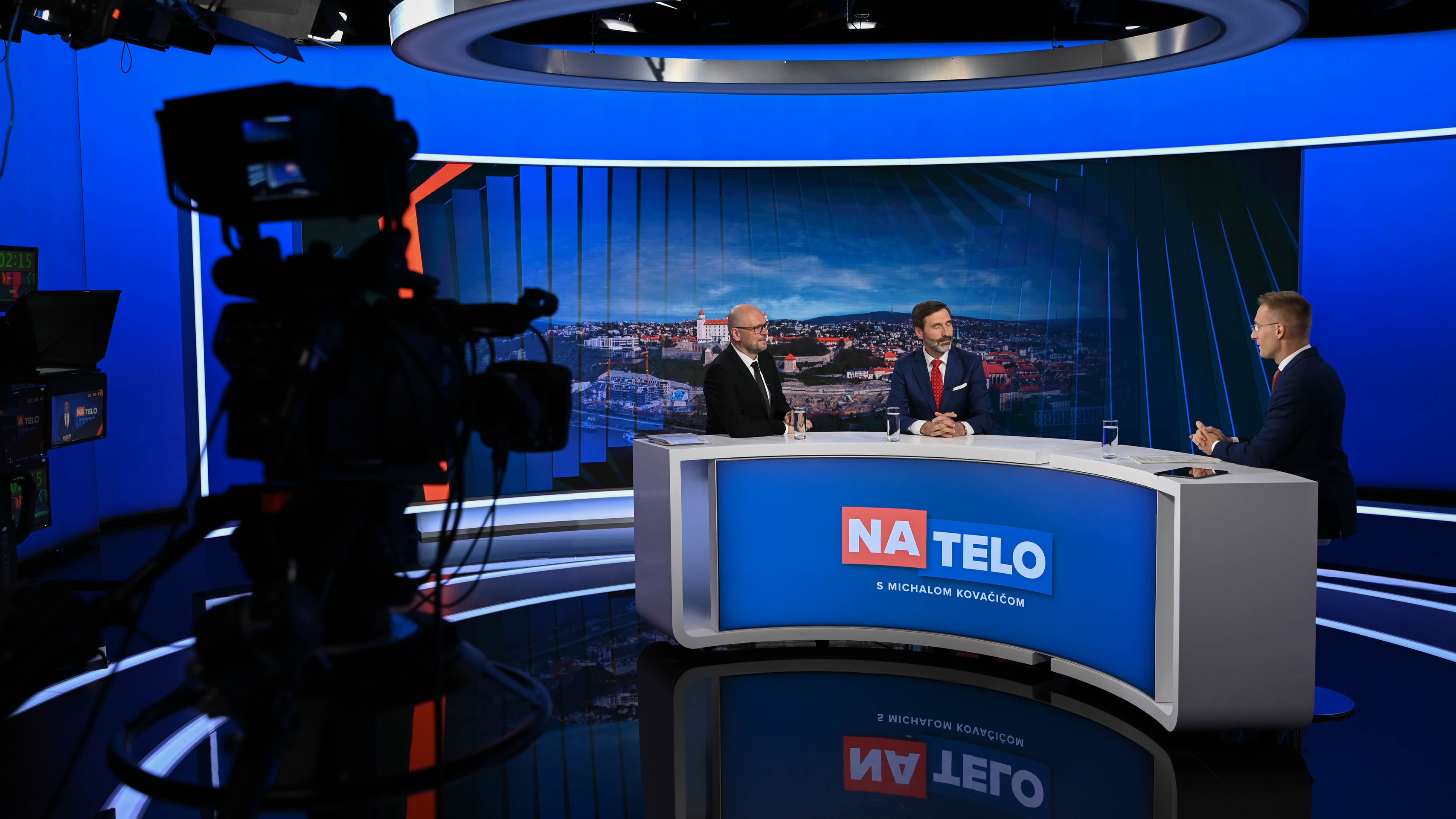 Juraj Blanár a Richard Sulík v relácii Na telo.