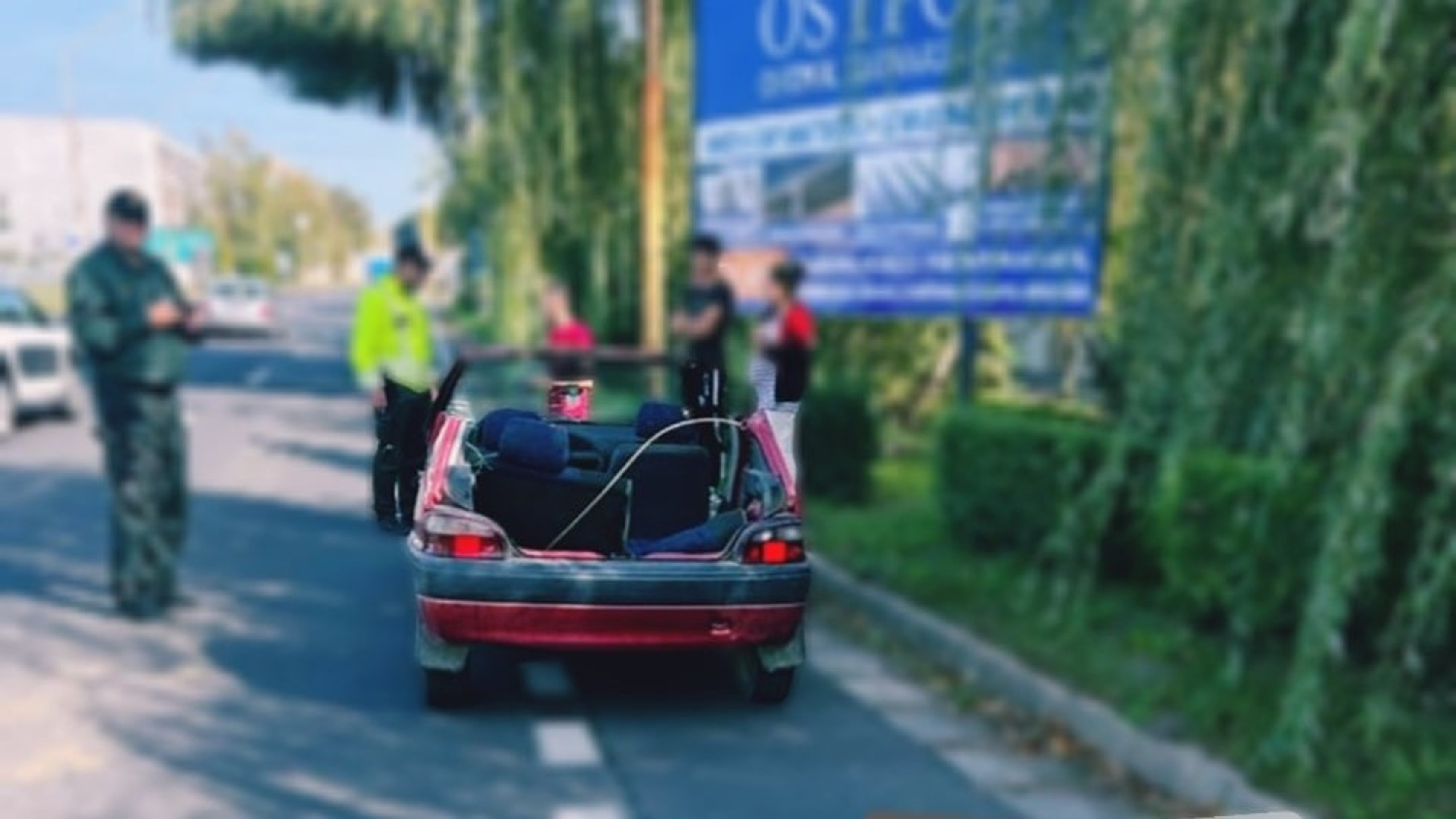 Netradičný „kabriolet“.