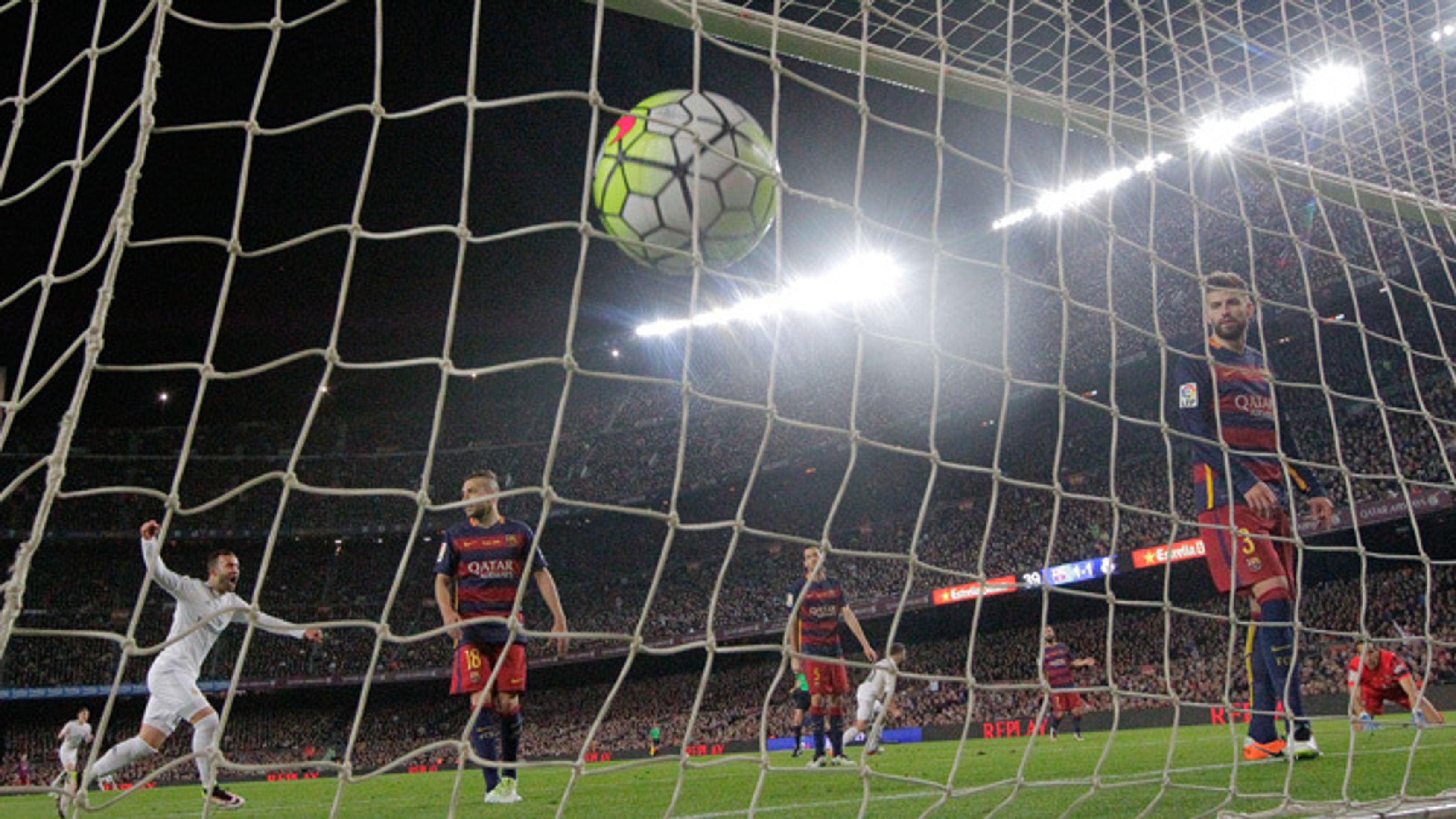 Víťazný gól Realu Madrid v 231. El Clásico proti FC Barcelona.